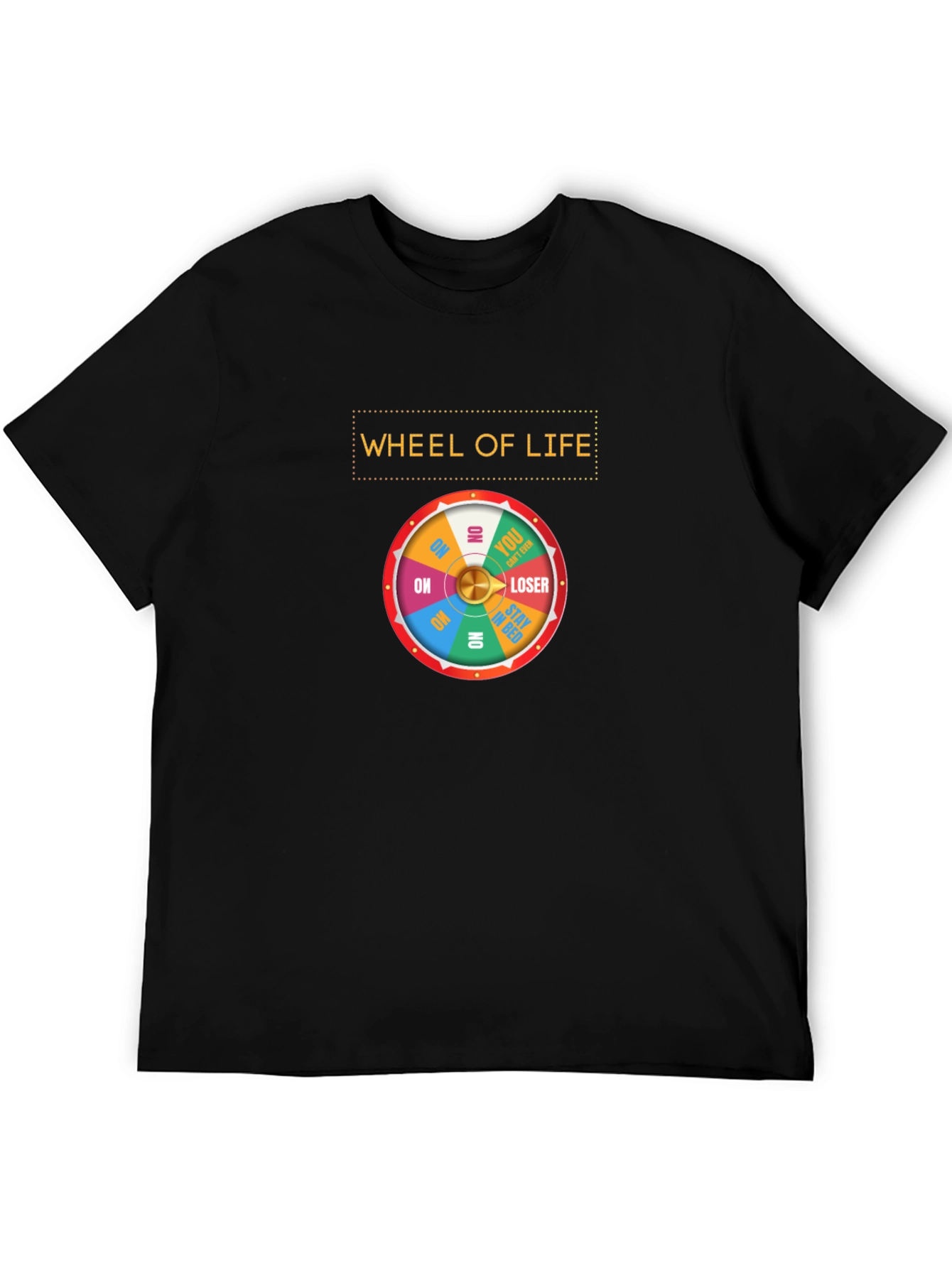 Wheel of Life Graphic T-Shirt