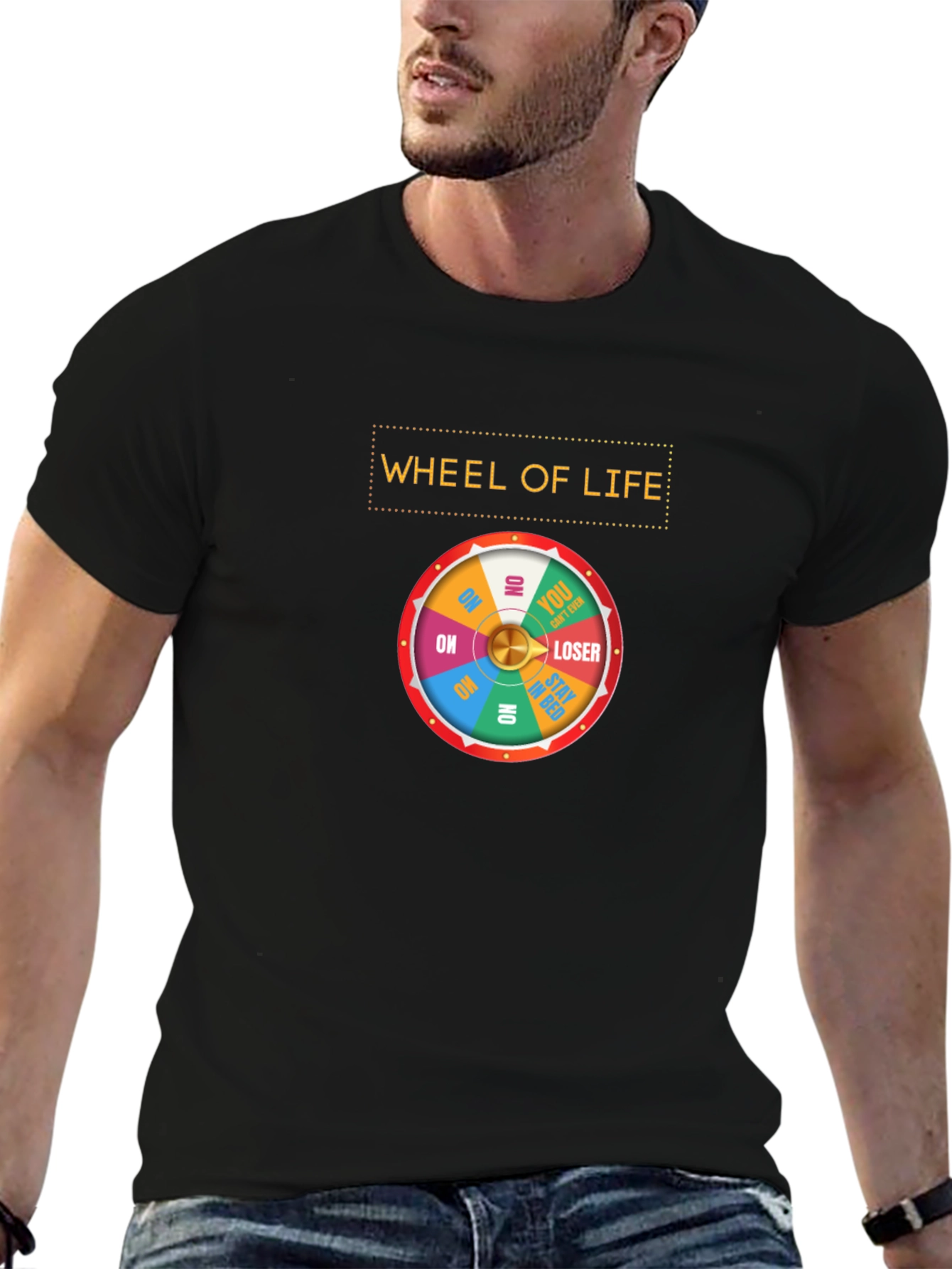 Wheel of Life Graphic T-Shirt