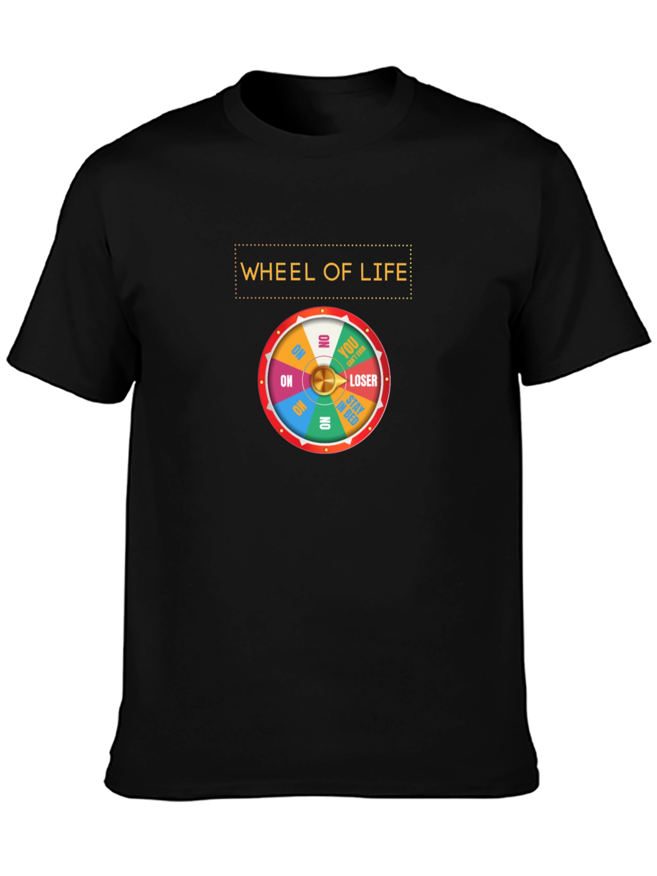 Wheel of Life Graphic T-Shirt