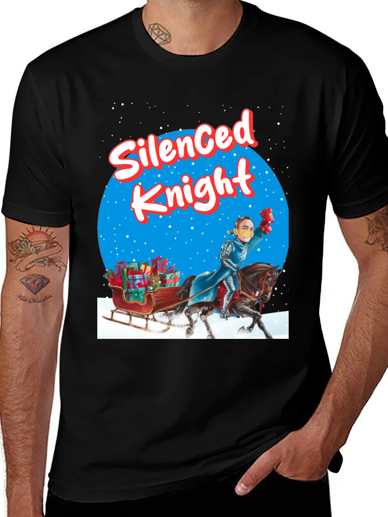 Silenced Knight Holiday T-Shirt