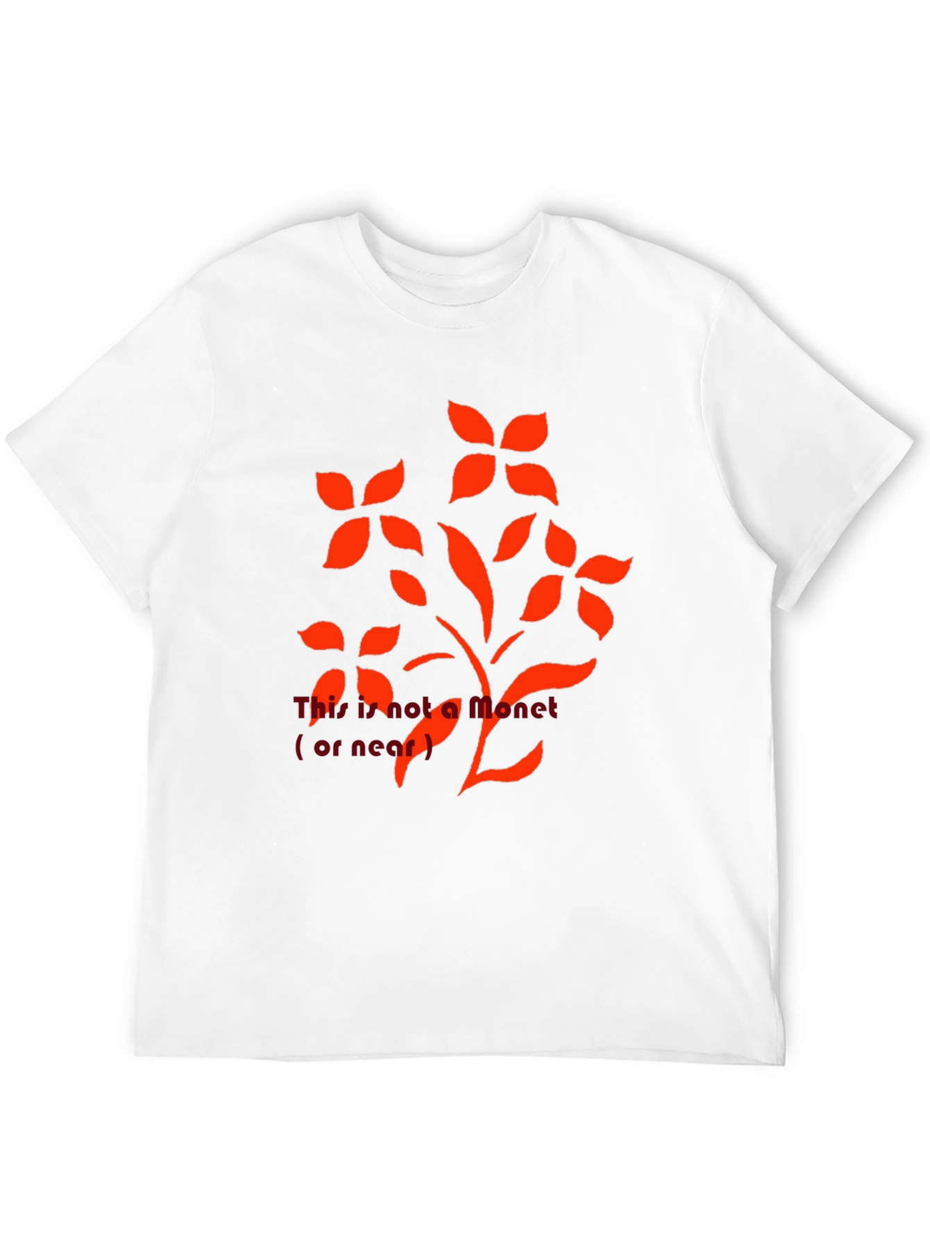 Floral Graphic Print Crew Neck T-Shirt