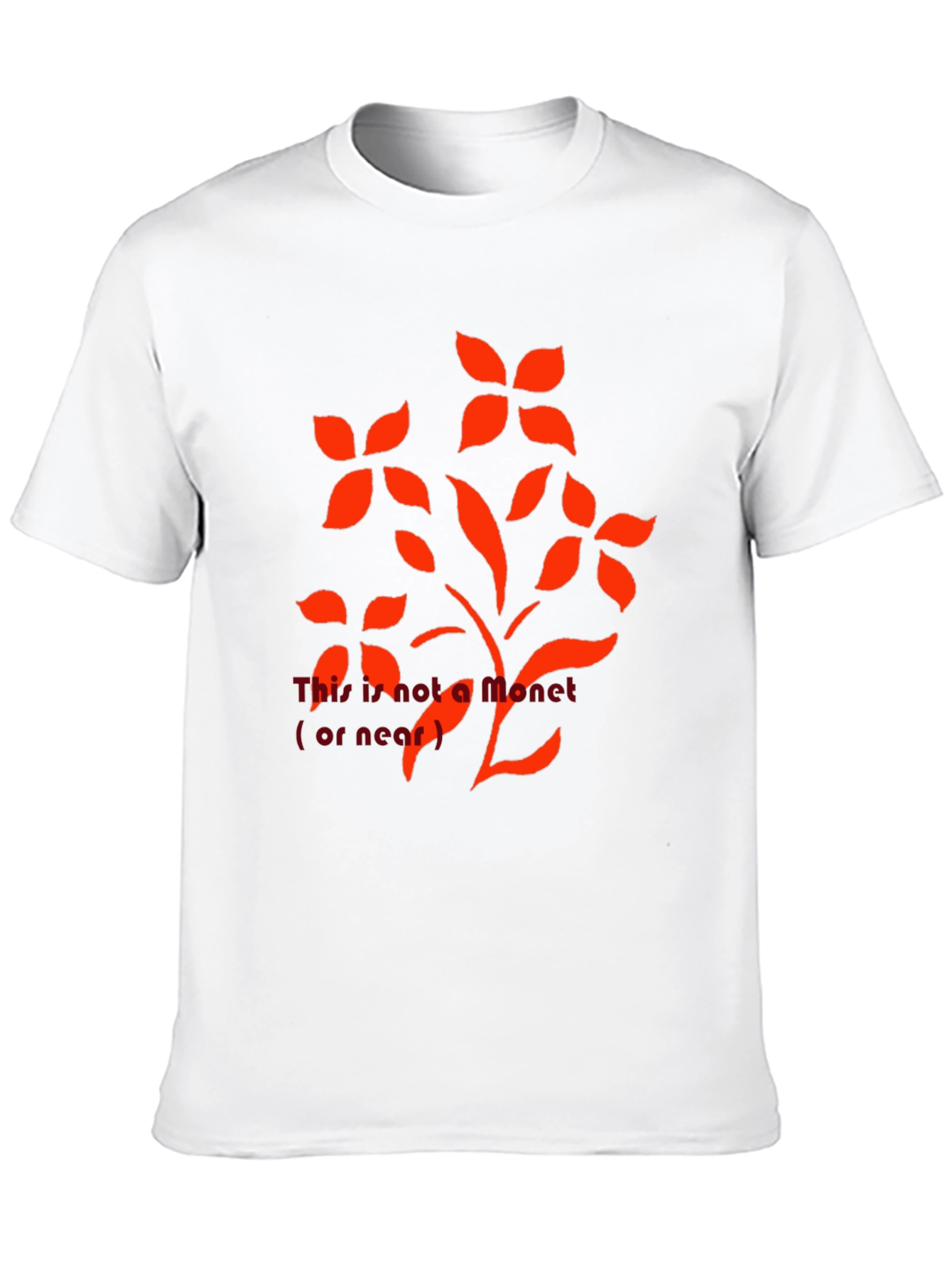 Floral Graphic Print Crew Neck T-Shirt