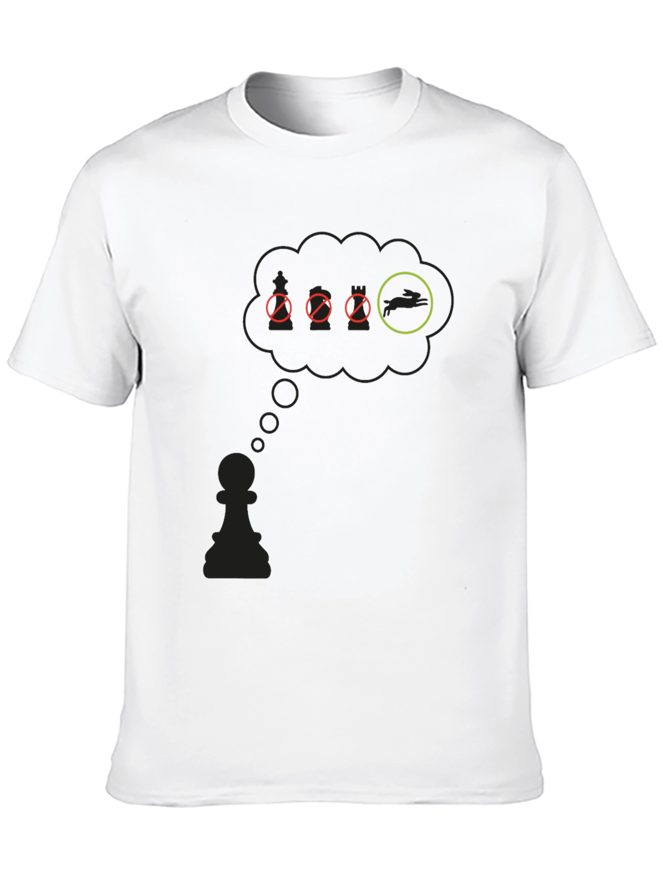 Chess Pawn T-Shirt - Promotion Dreamer