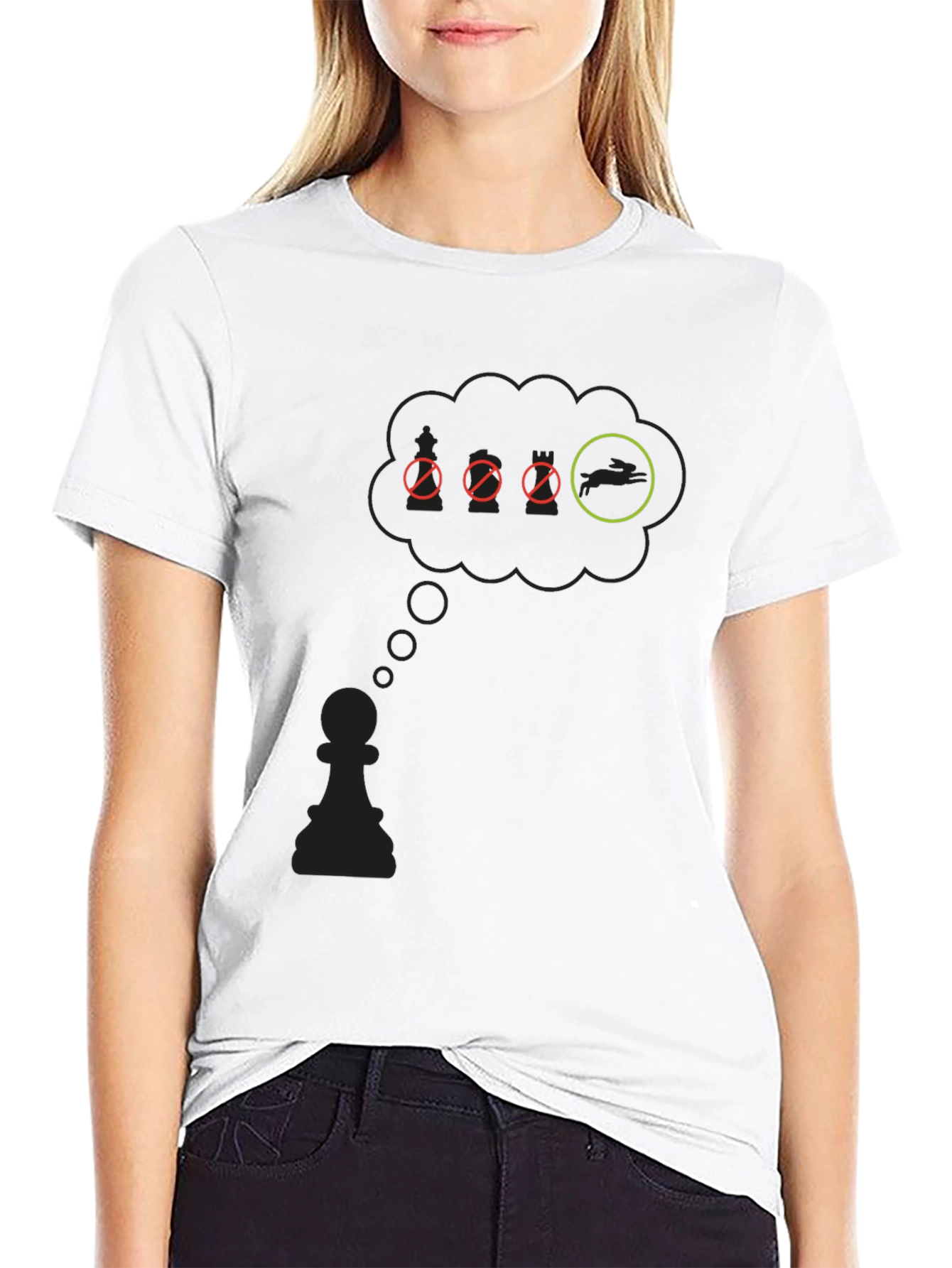Chess Pawn T-Shirt - Promotion Dreamer