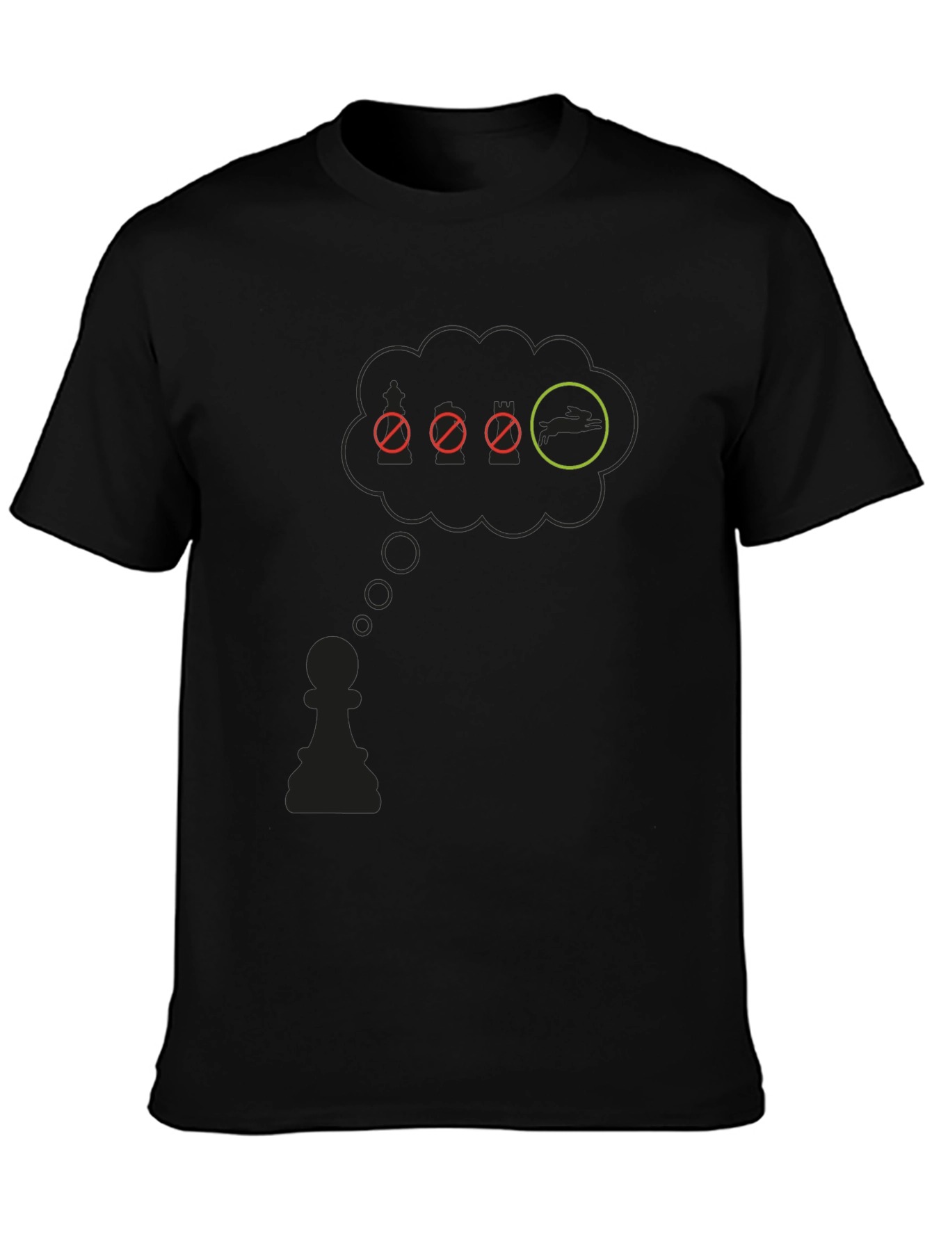 Chess Pawn T-Shirt - Promotion Dreamer