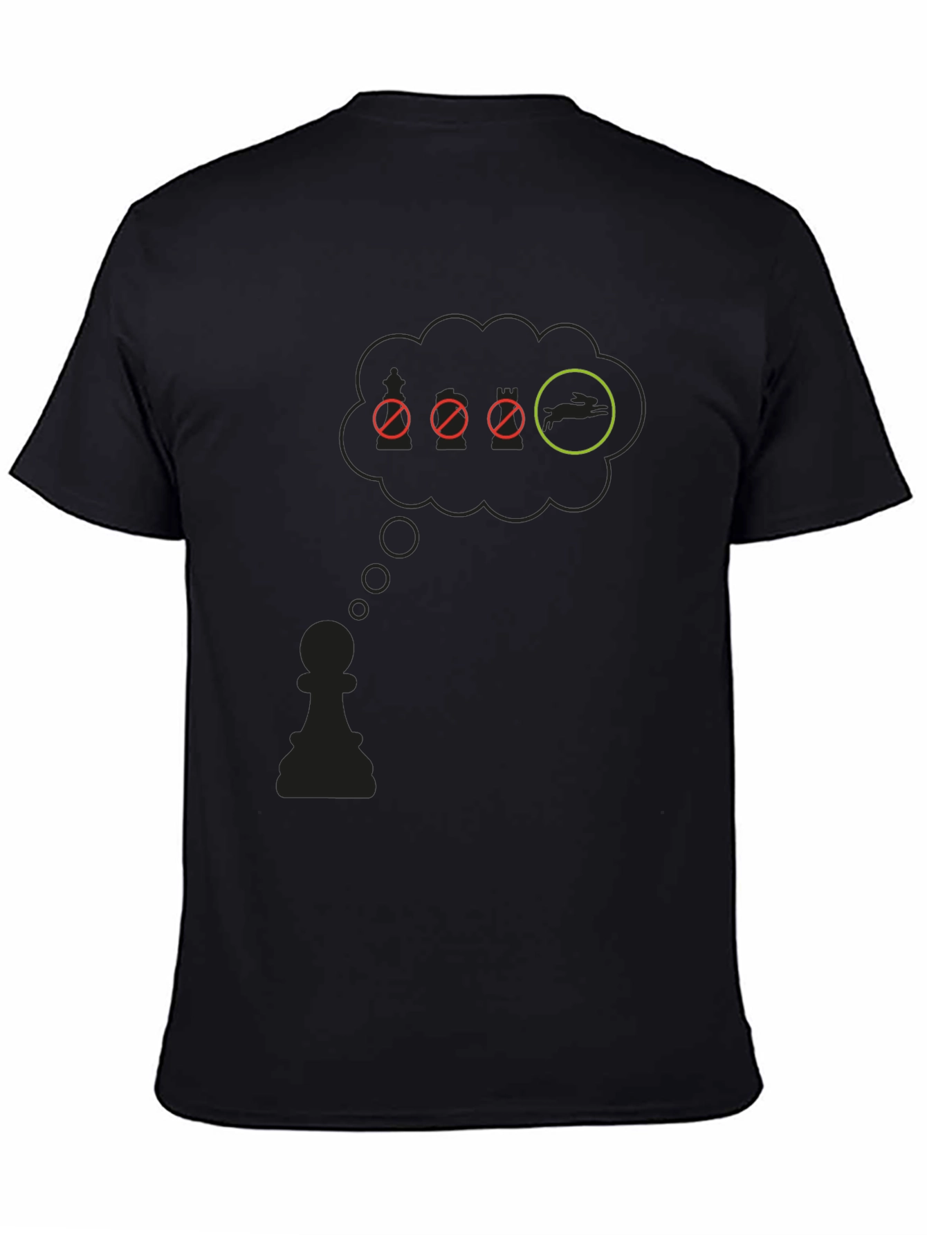 Chess Pawn T-Shirt - Promotion Dreamer