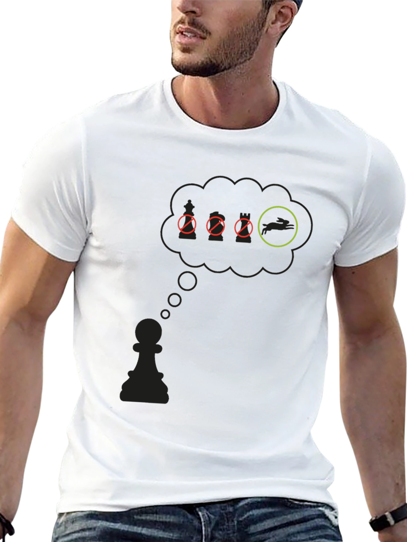 Chess Pawn T-Shirt - Promotion Dreamer
