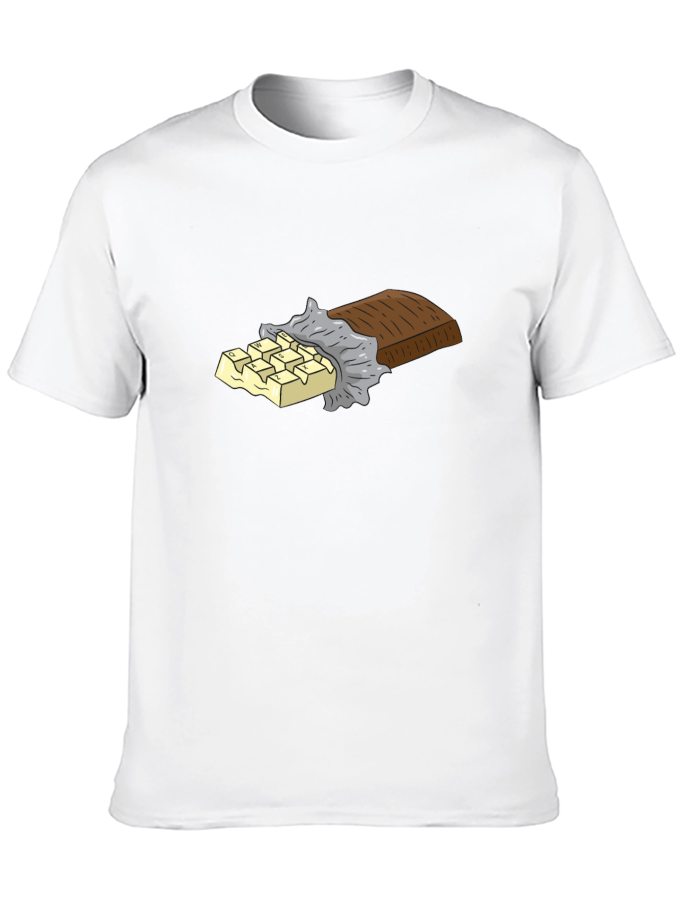 Chocolate Bar Graphic Tee - Black