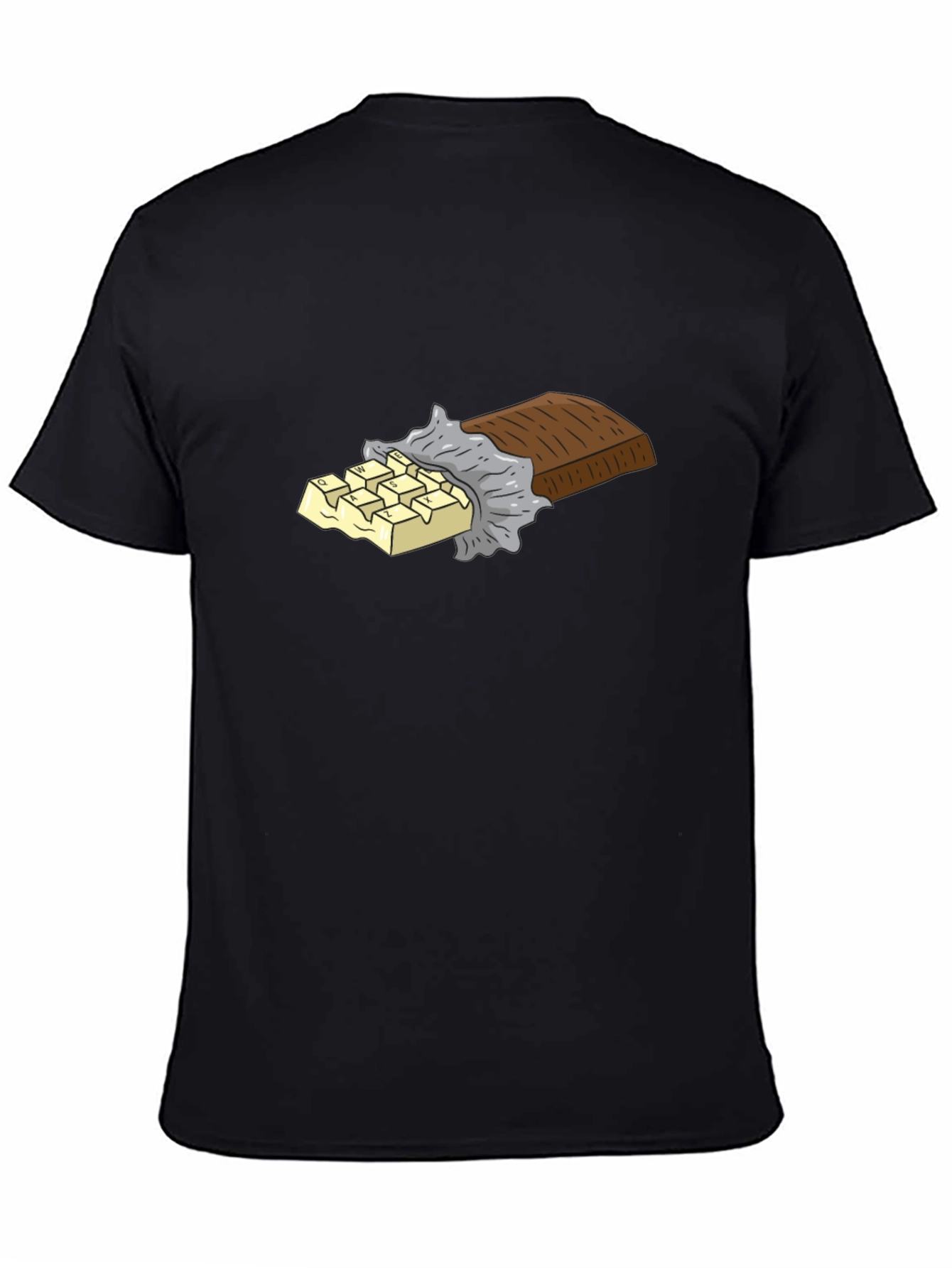 Chocolate Bar Graphic Tee - Black