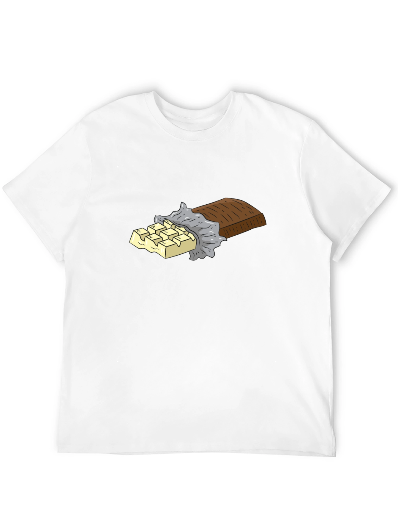Chocolate Bar Graphic Tee - Black