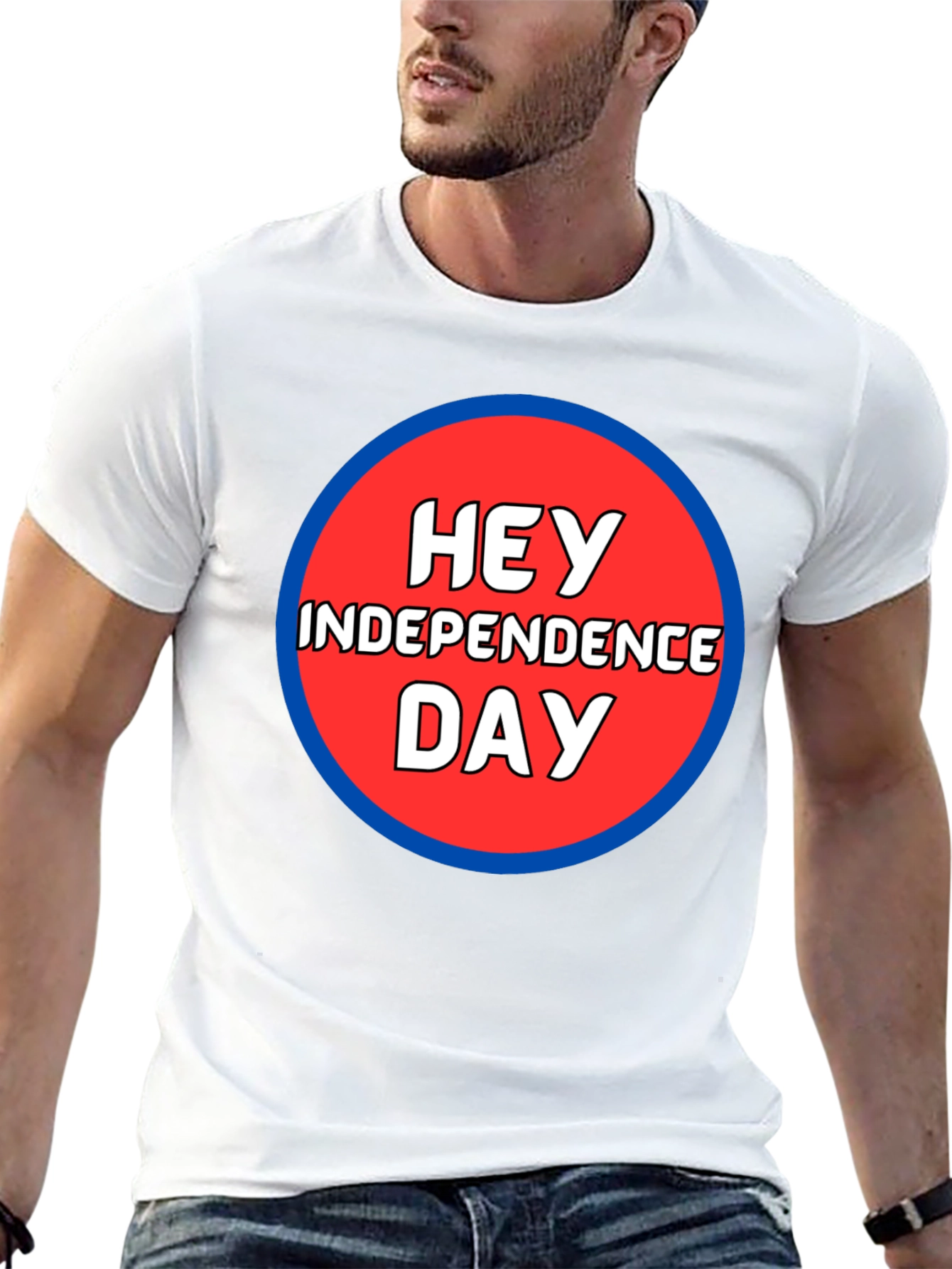 Hey Independence Day Graphic Tee