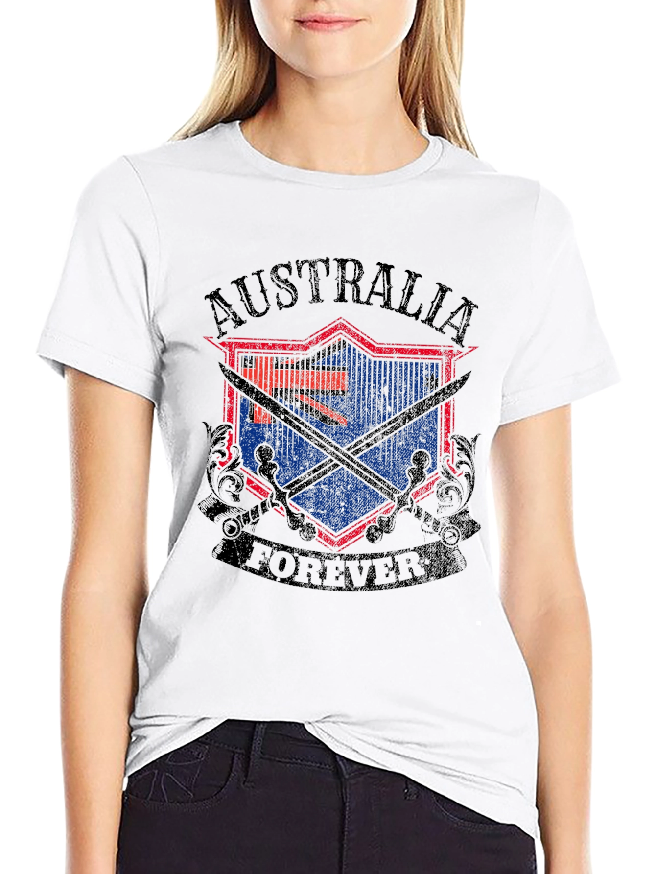 Australia Forever Graphic Tee - Black