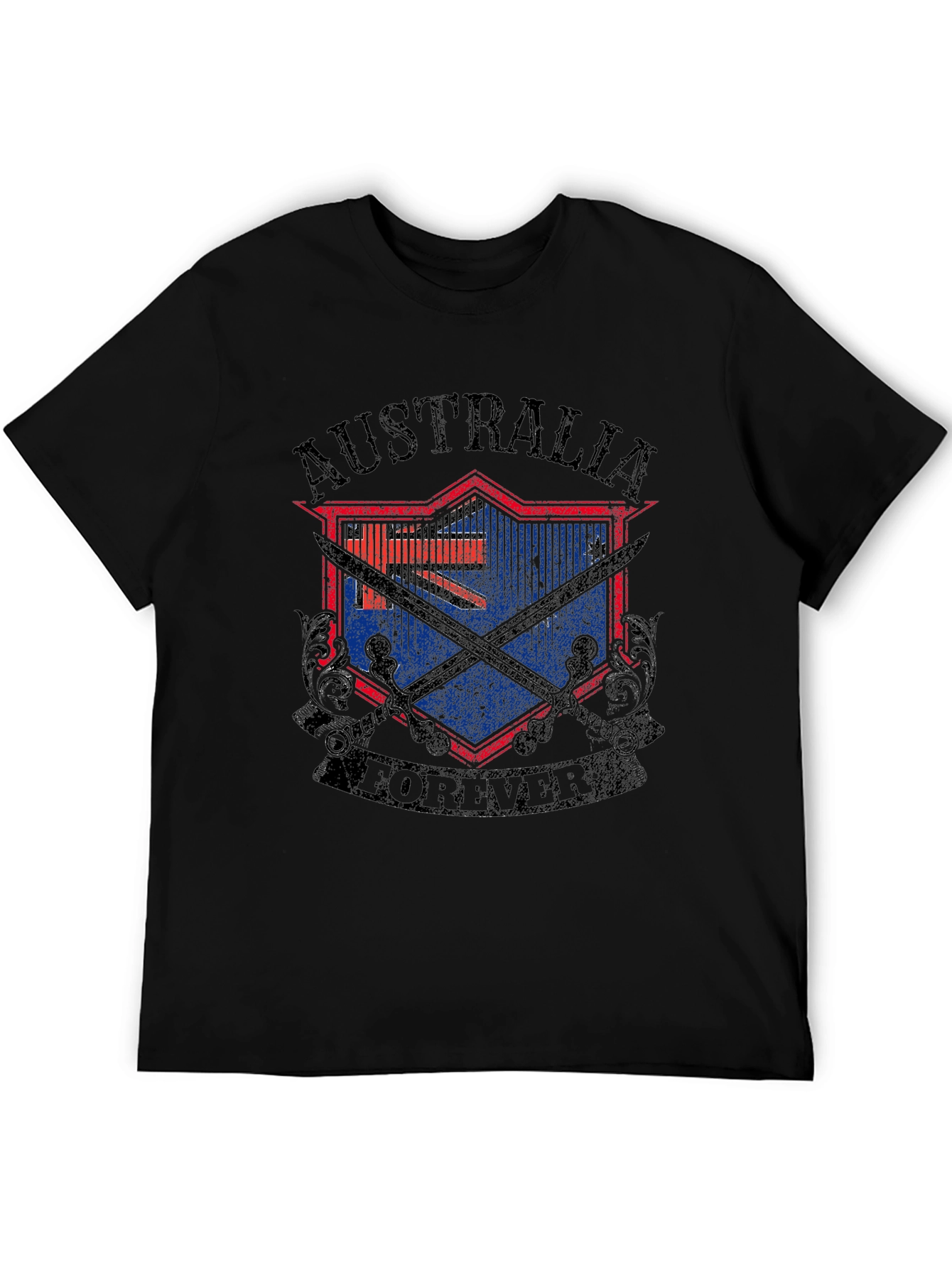 Australia Forever Graphic Tee - Black