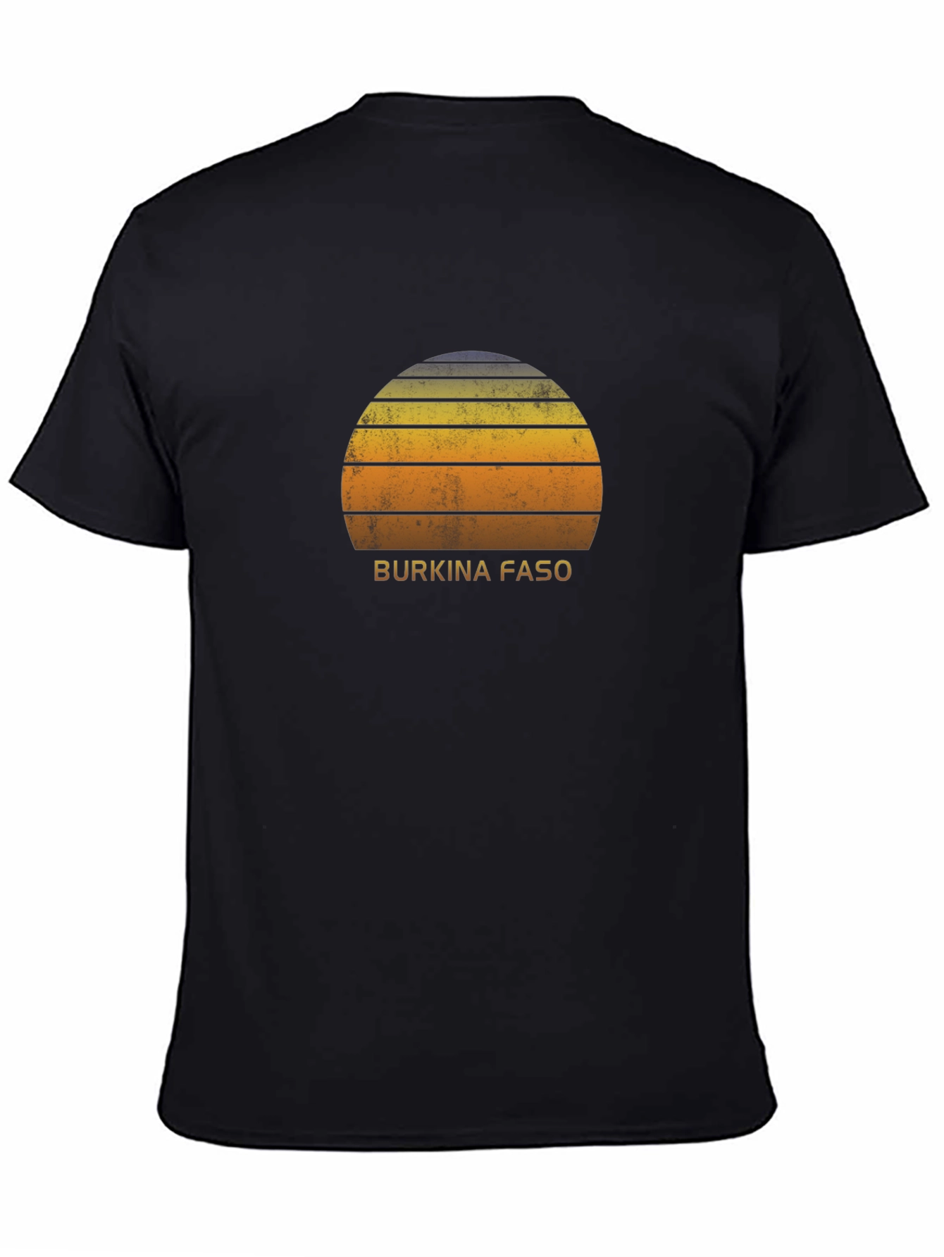 Burkina Faso Sunset Graphic T-Shirt