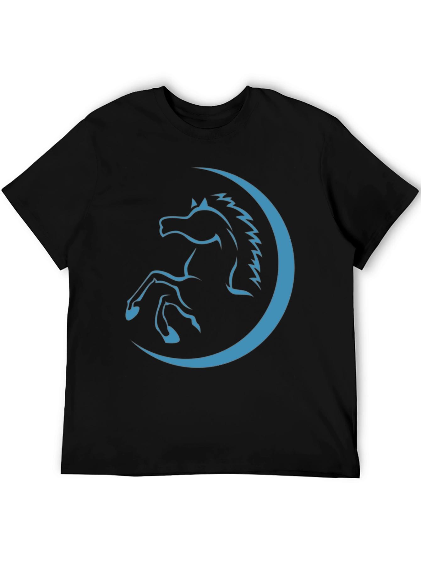 Black Horse Crescent Graphic Tee