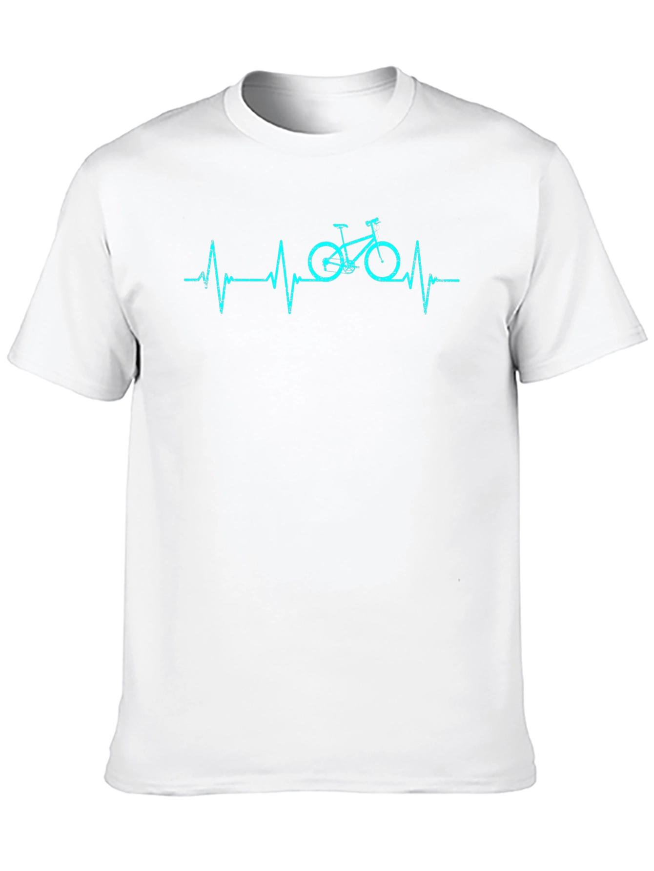 Cycling Heartbeat T-Shirt - Ride On!