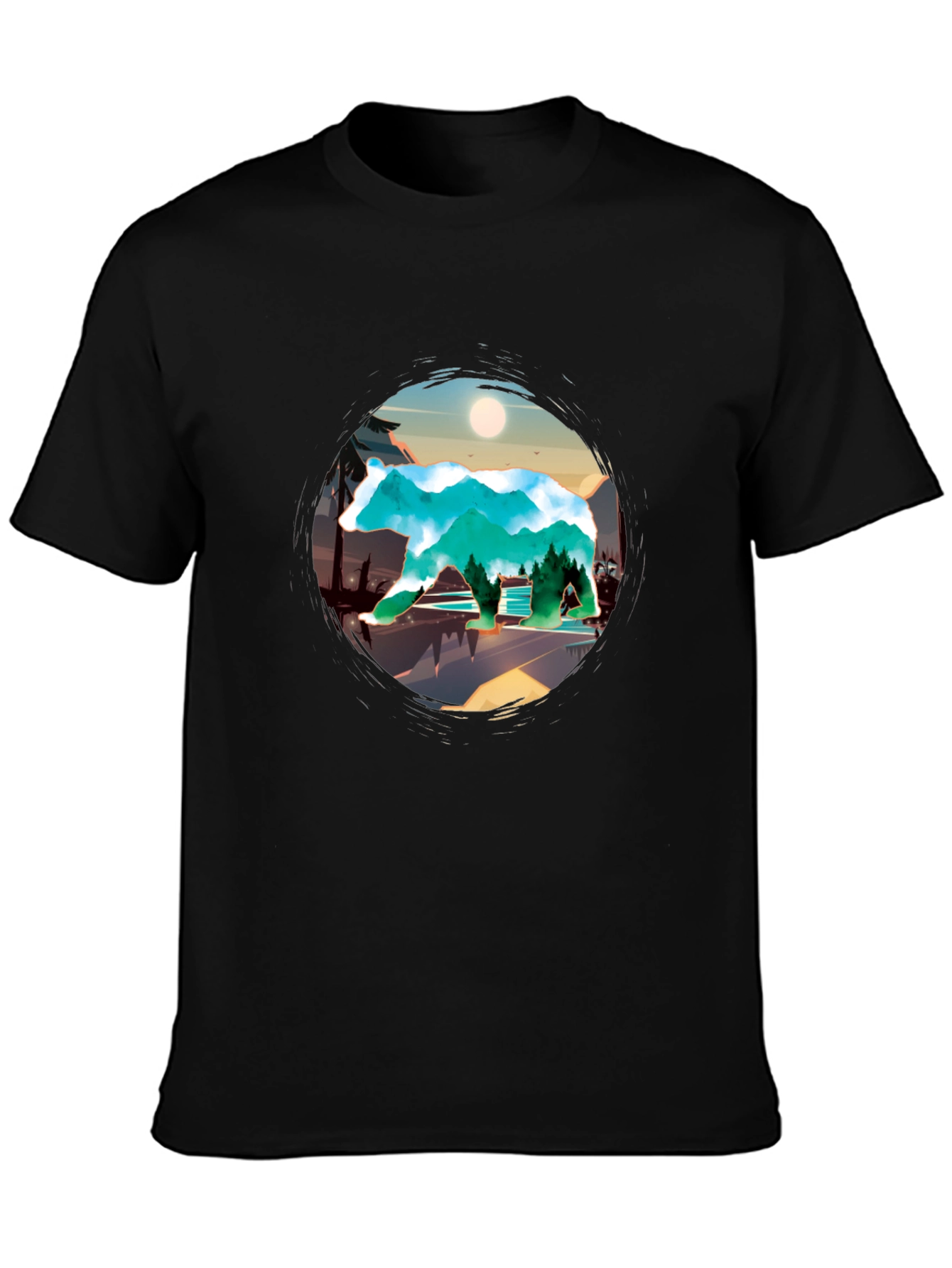 Bear Mountain T-Shirt - Nature Adventure Tee
