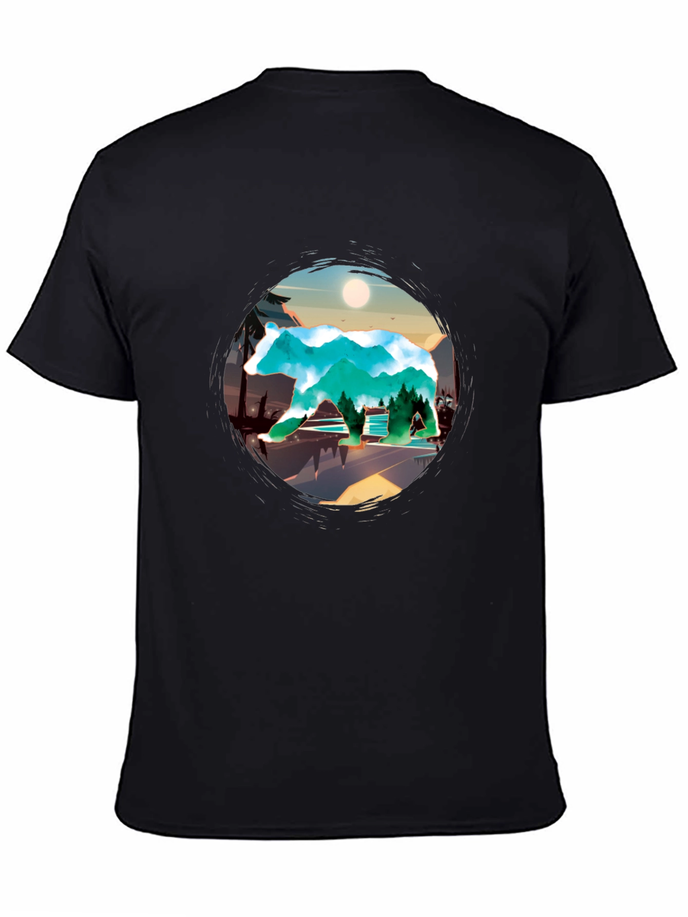 Bear Mountain T-Shirt - Nature Adventure Tee
