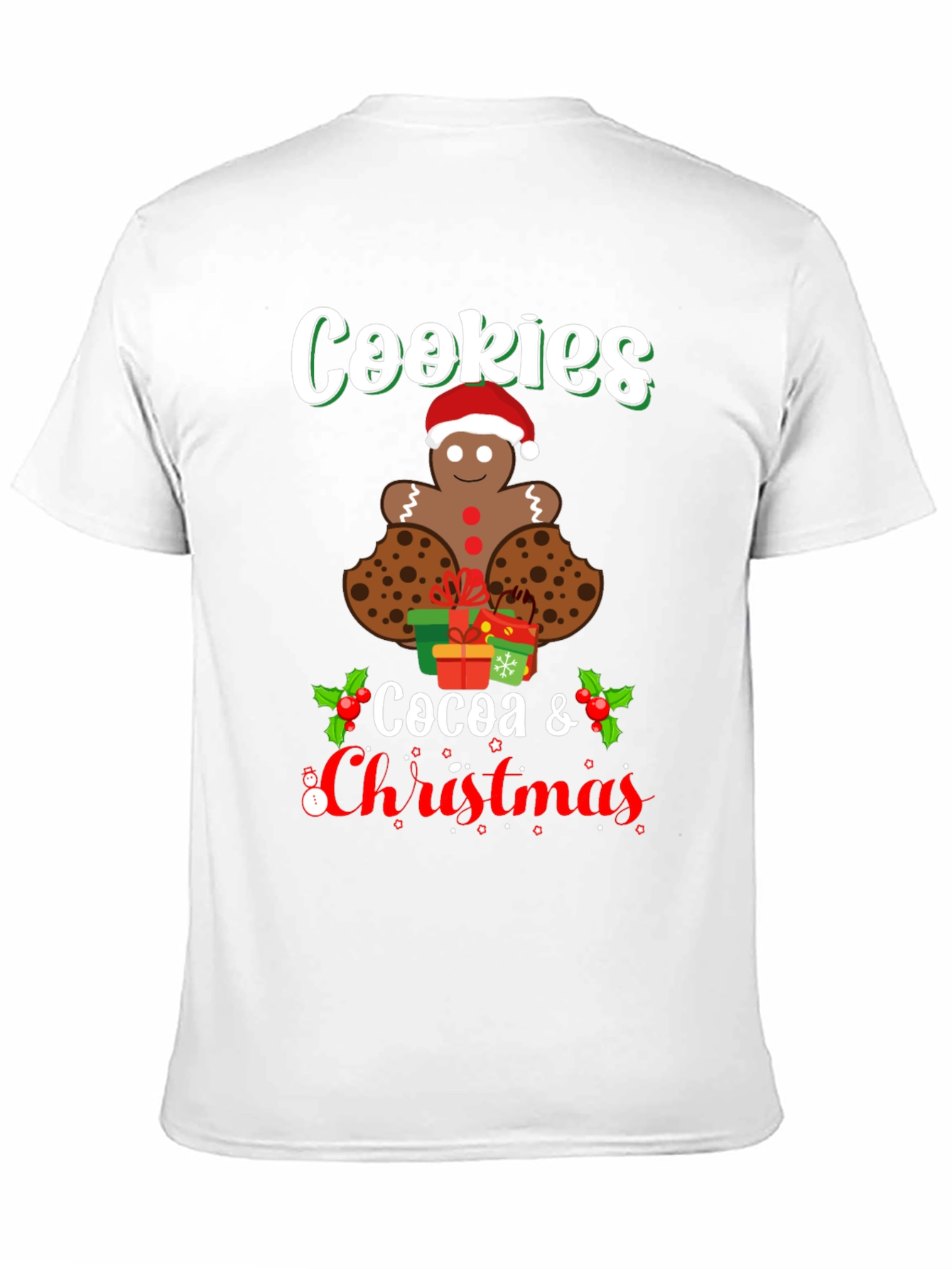 Cookies Cocoa Christmas T-Shirt - Holiday Tee