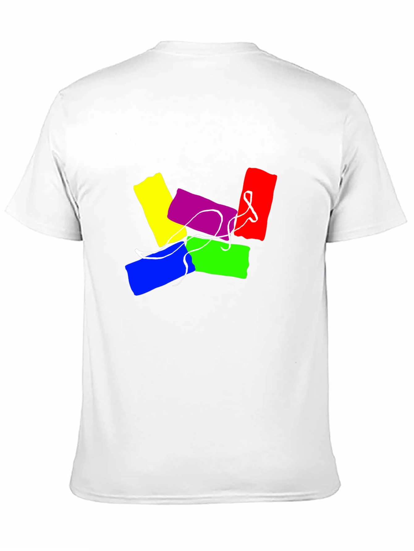 Abstract Art Graphic Tee - Cool Casual Style