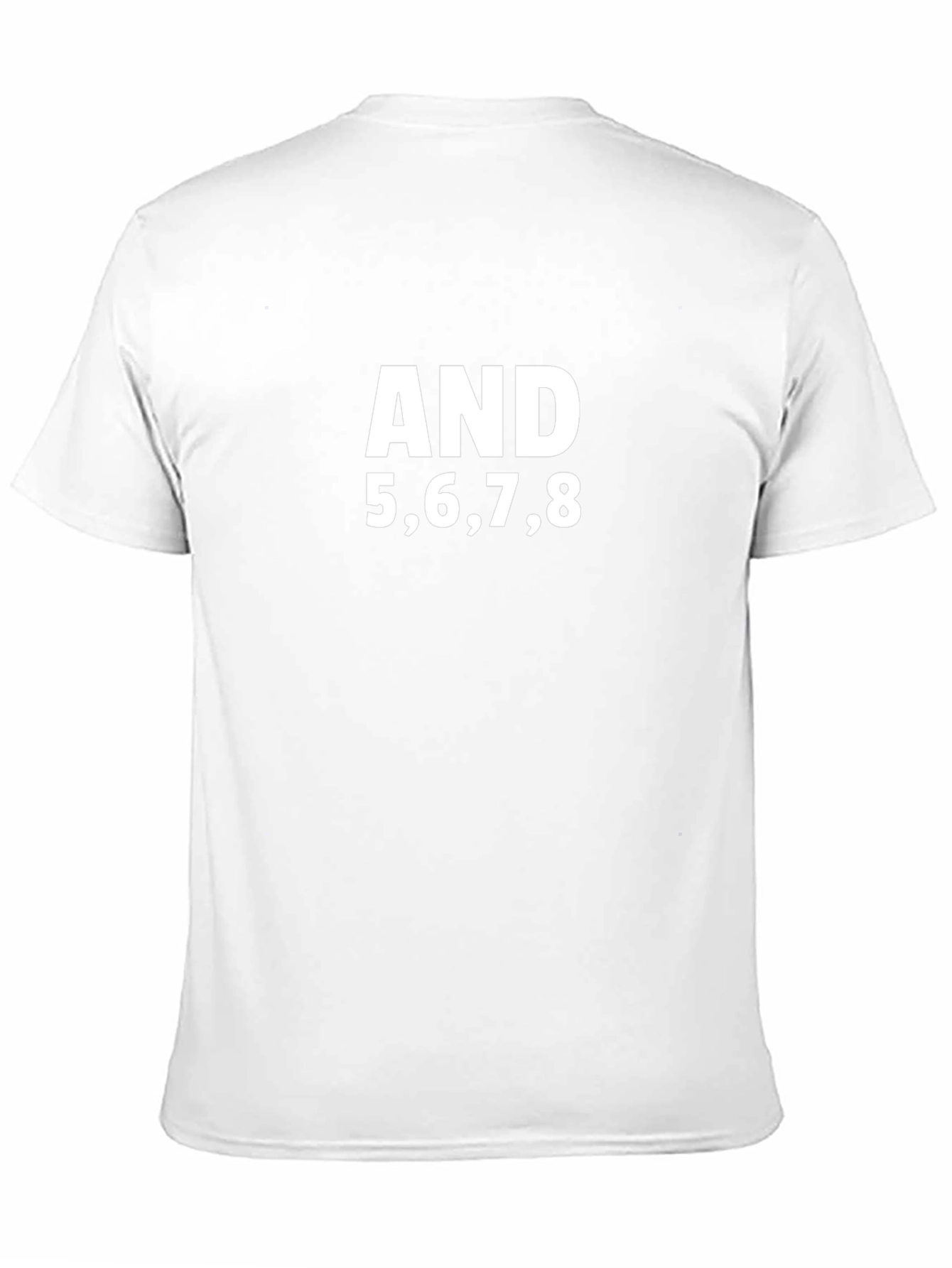 Dance T-Shirt - And 5678 Black Tee