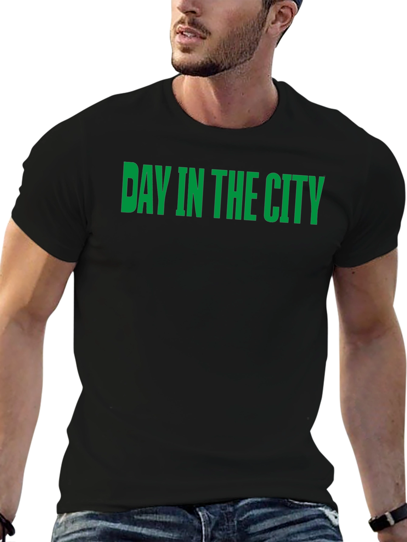 Day In The City Black T-Shirt
