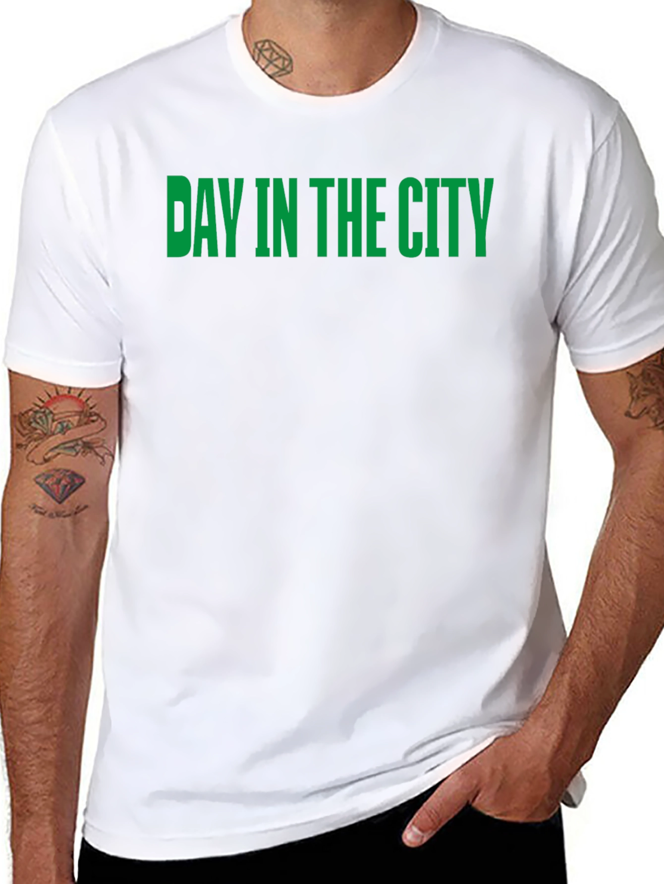 Day In The City Black T-Shirt