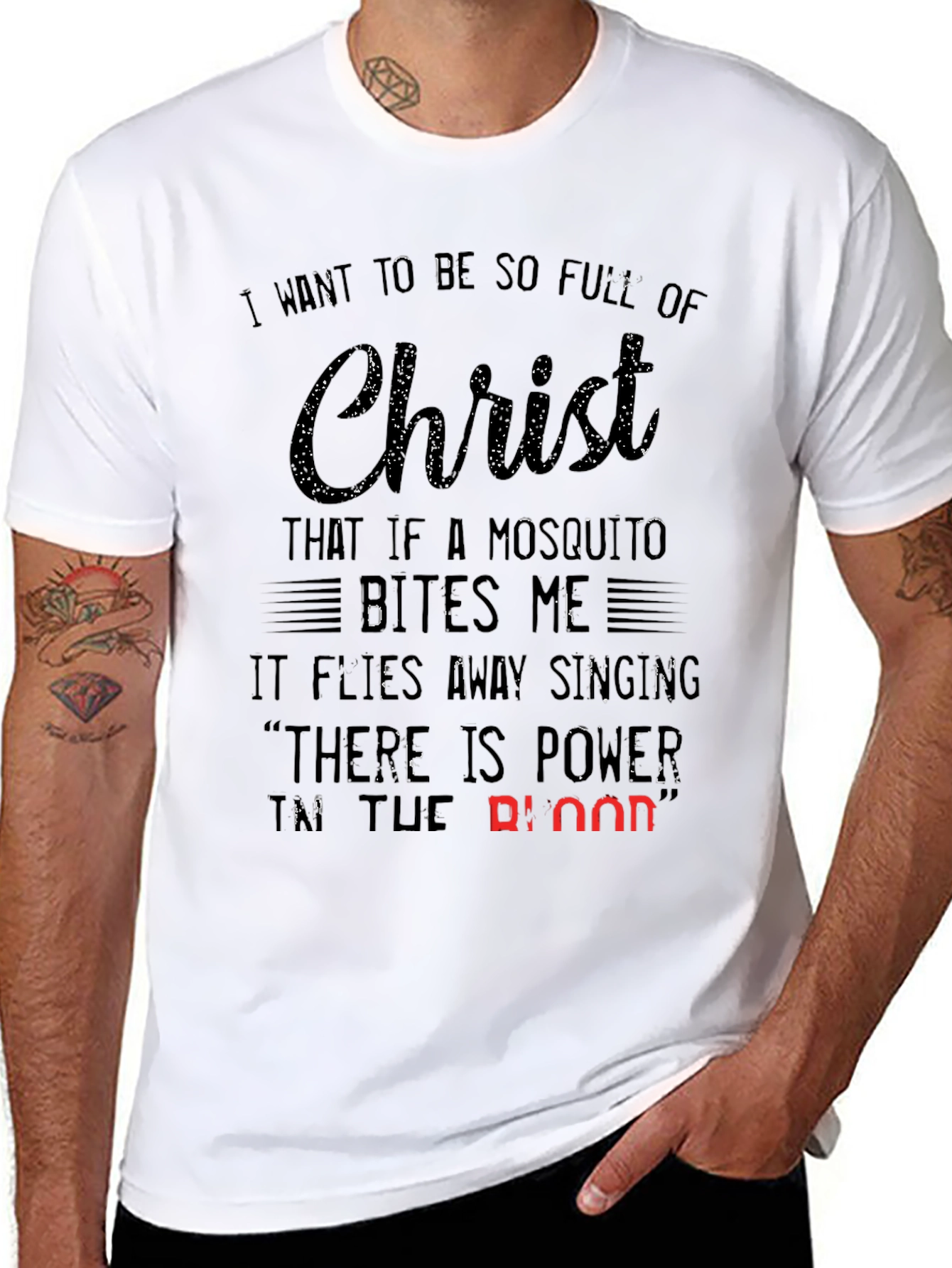 Full of Christ Graphic T-Shirt