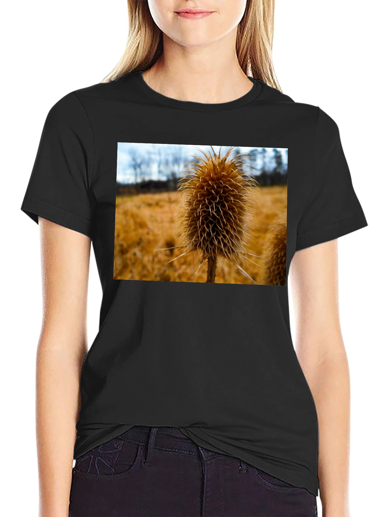 Teasel T-Shirt - Nature Inspired Design
