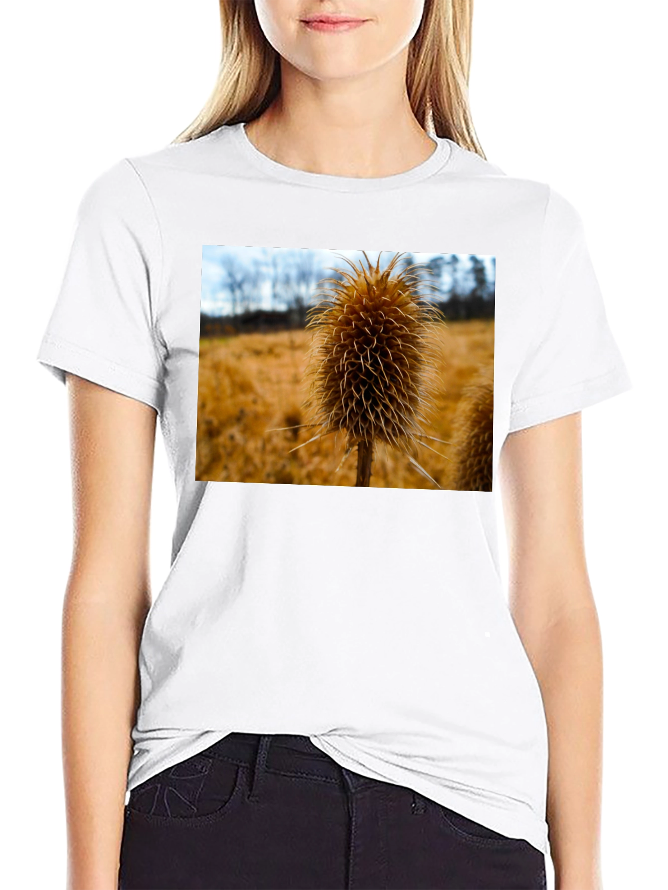 Teasel T-Shirt - Nature Inspired Design