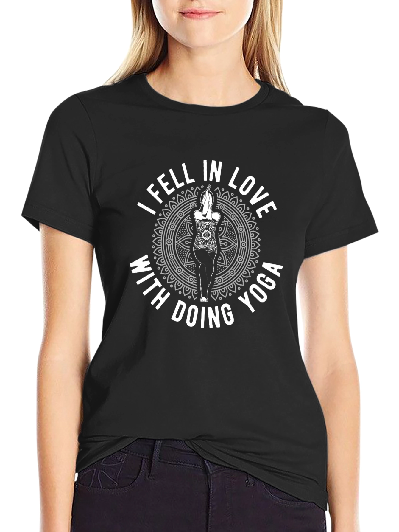 I Fell In Love With Doing Yoga T-Shirt