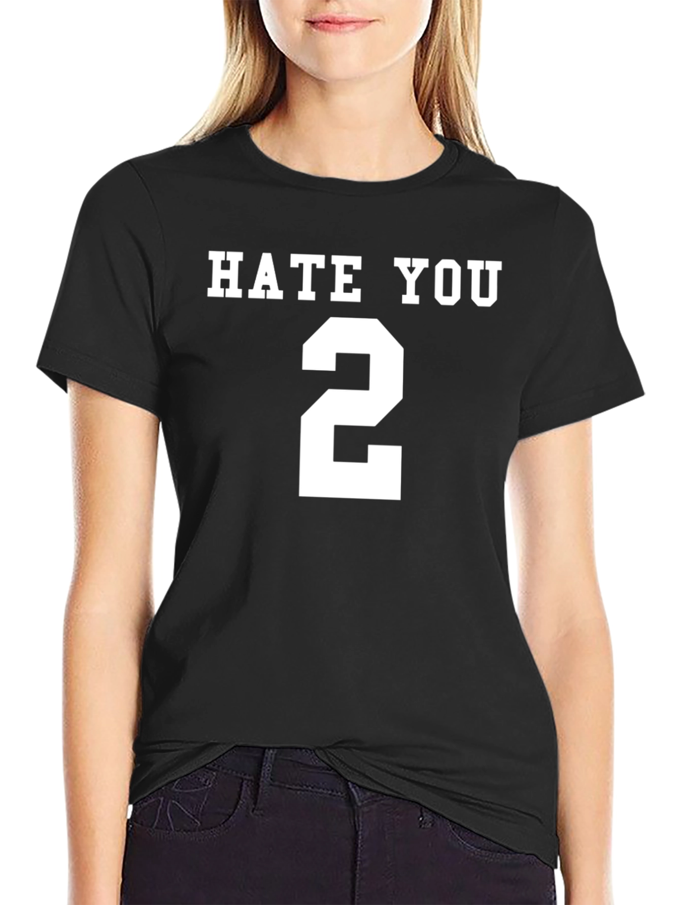Hate You 2 T-Shirt - Bold Graphic Tee
