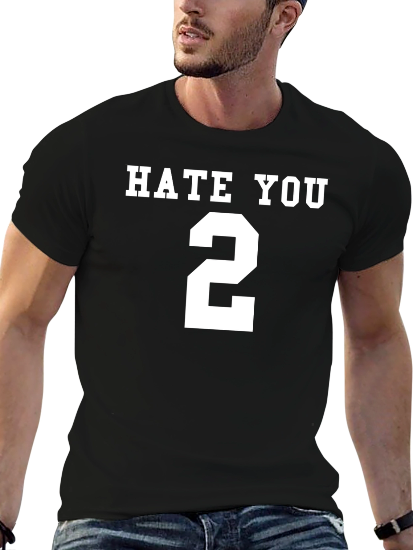 Hate You 2 T-Shirt - Bold Graphic Tee