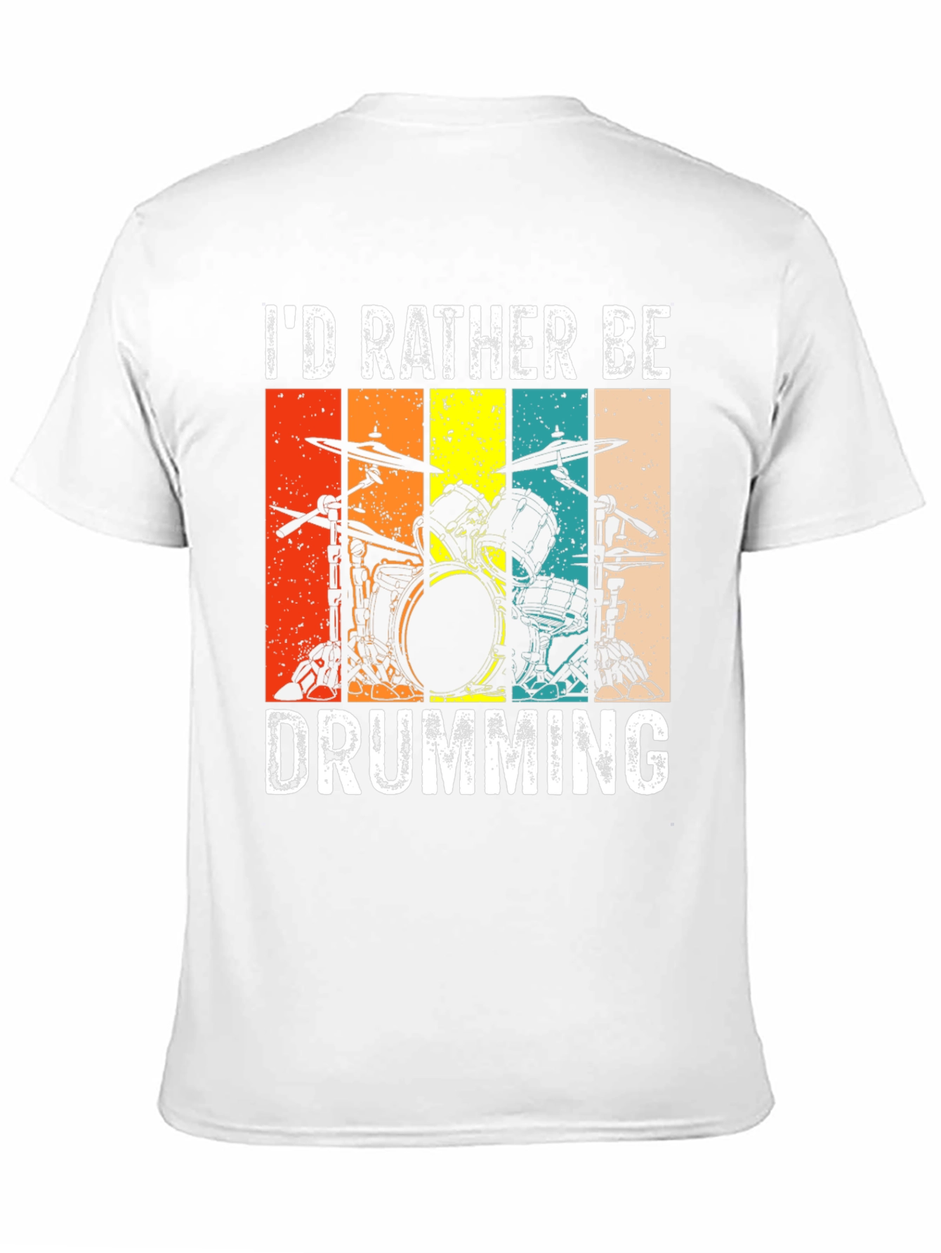 Id Rather Be Drumming T-Shirt