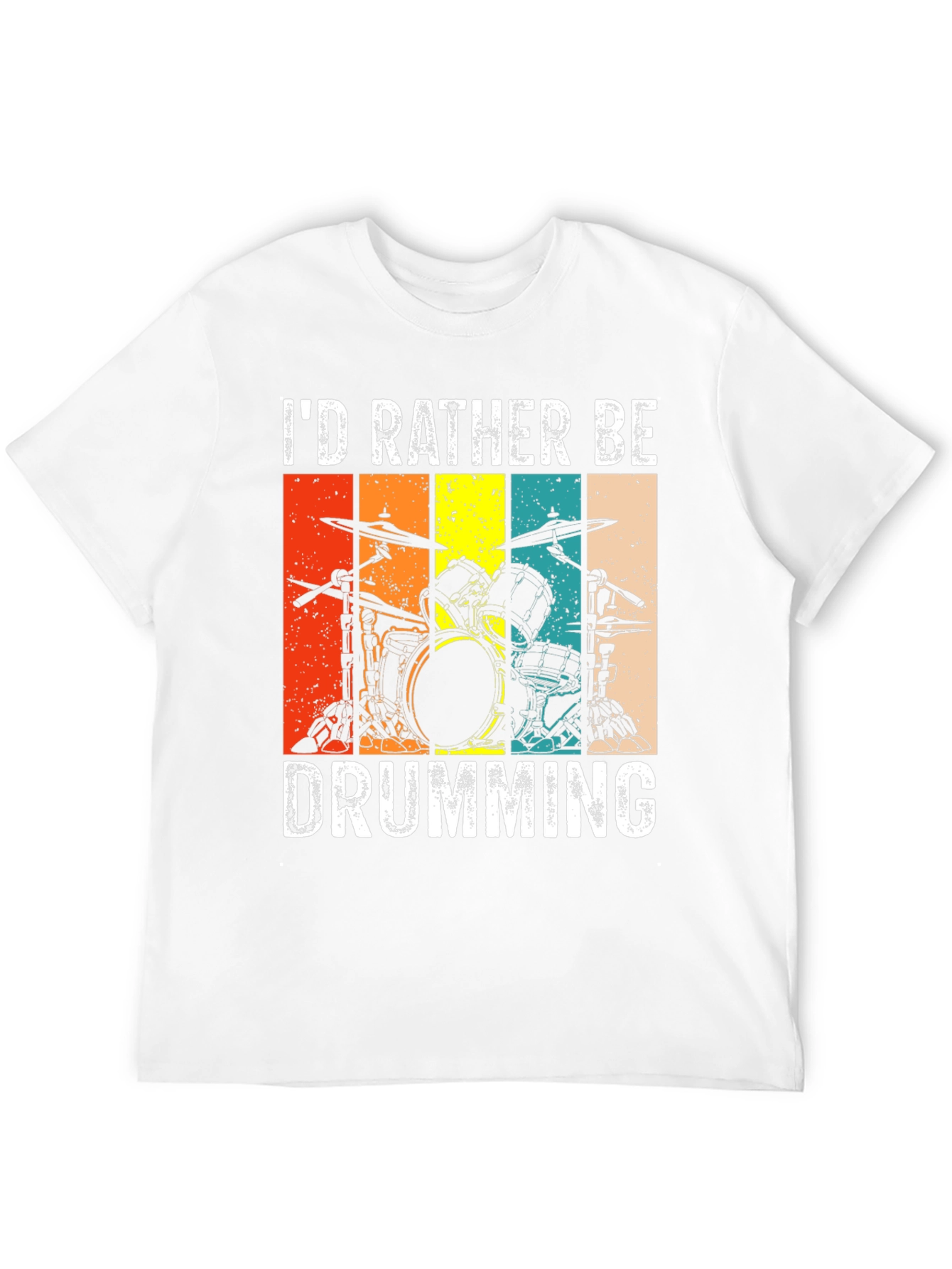 Id Rather Be Drumming T-Shirt