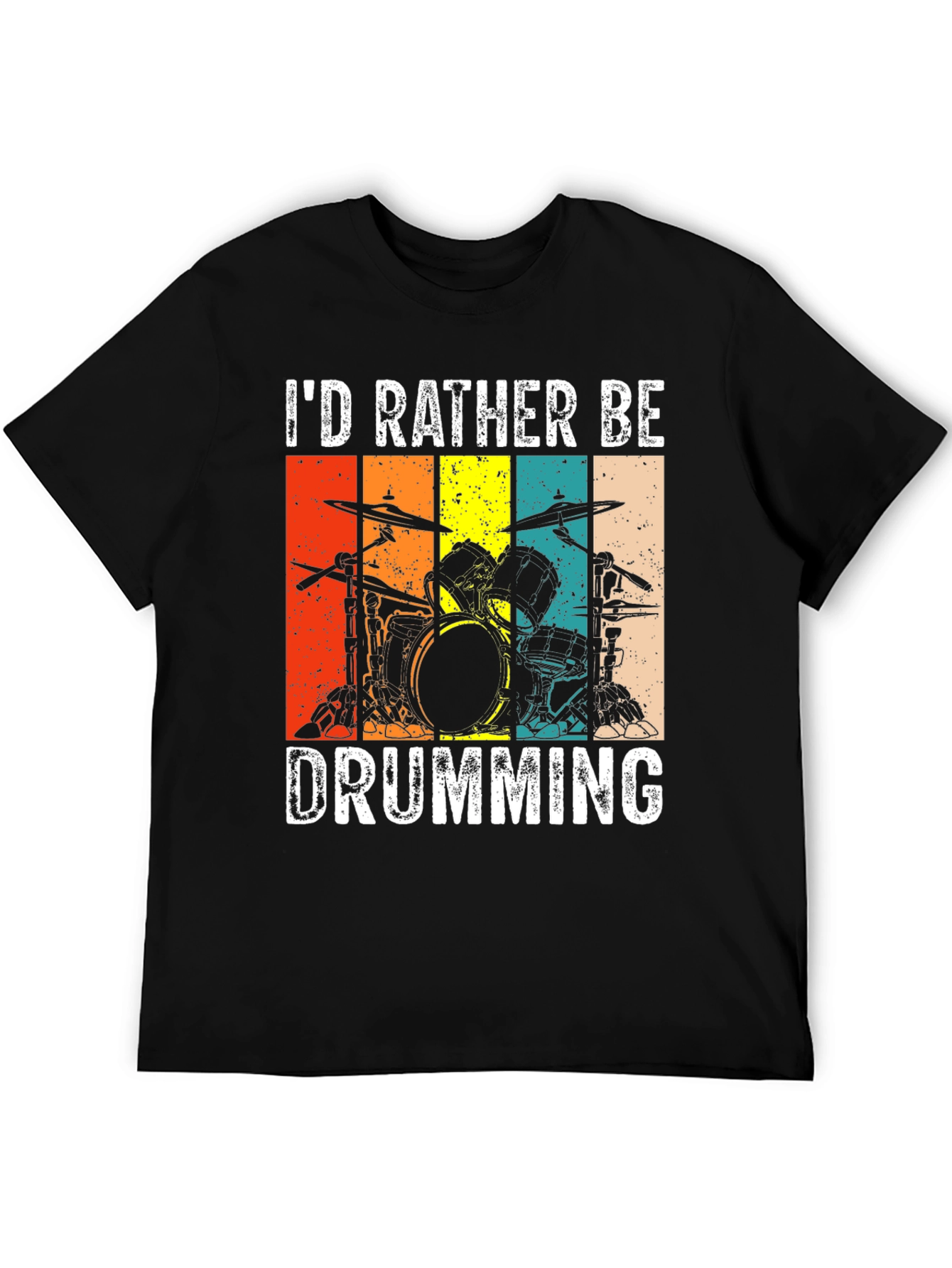 Id Rather Be Drumming T-Shirt