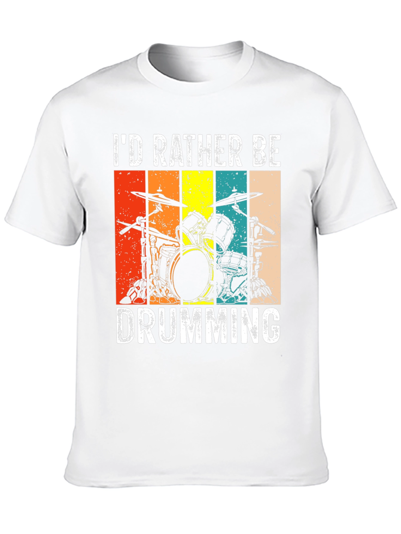 Id Rather Be Drumming T-Shirt