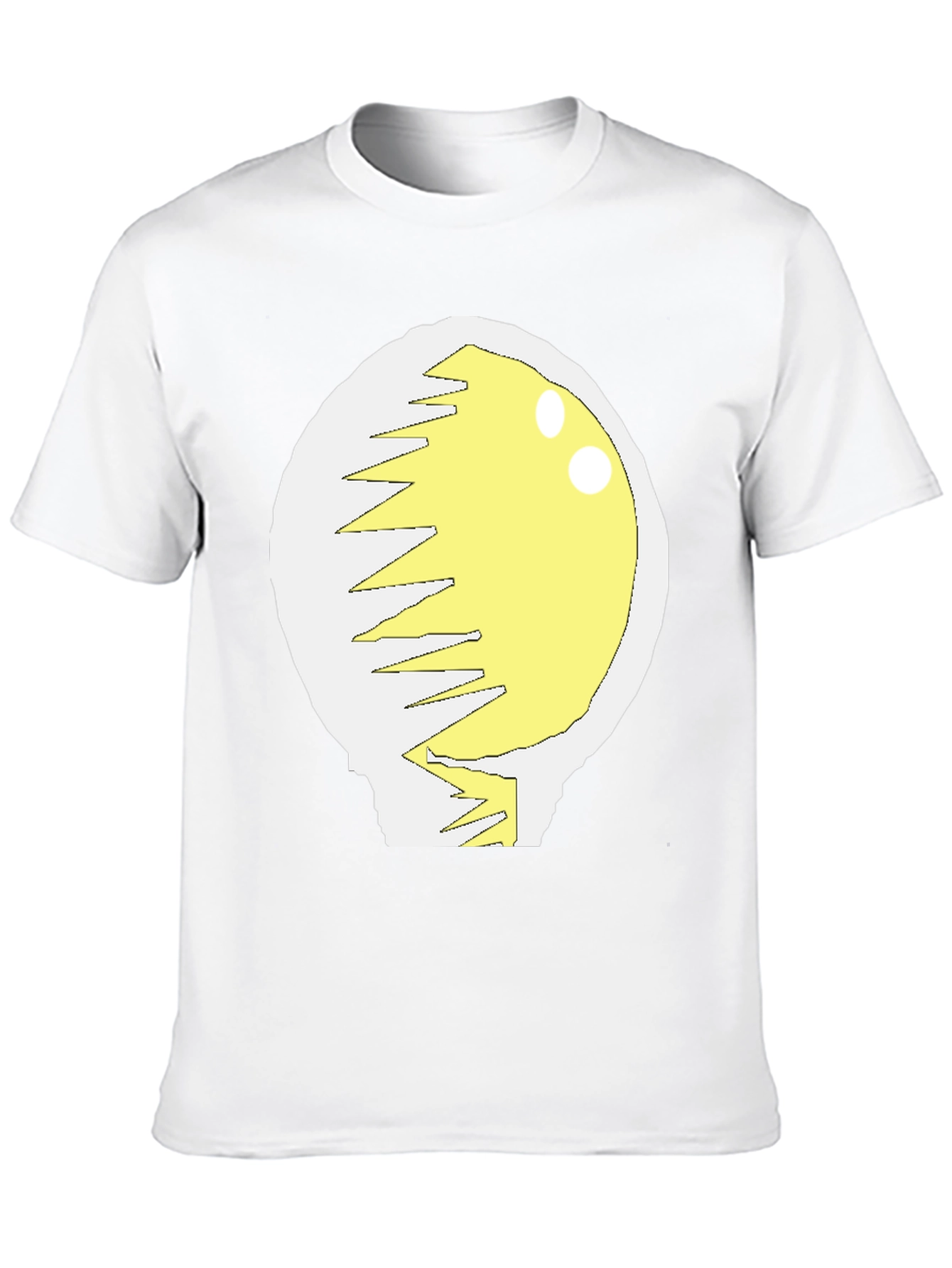 Cracked Egg Graphic T-Shirt - Novelty Design