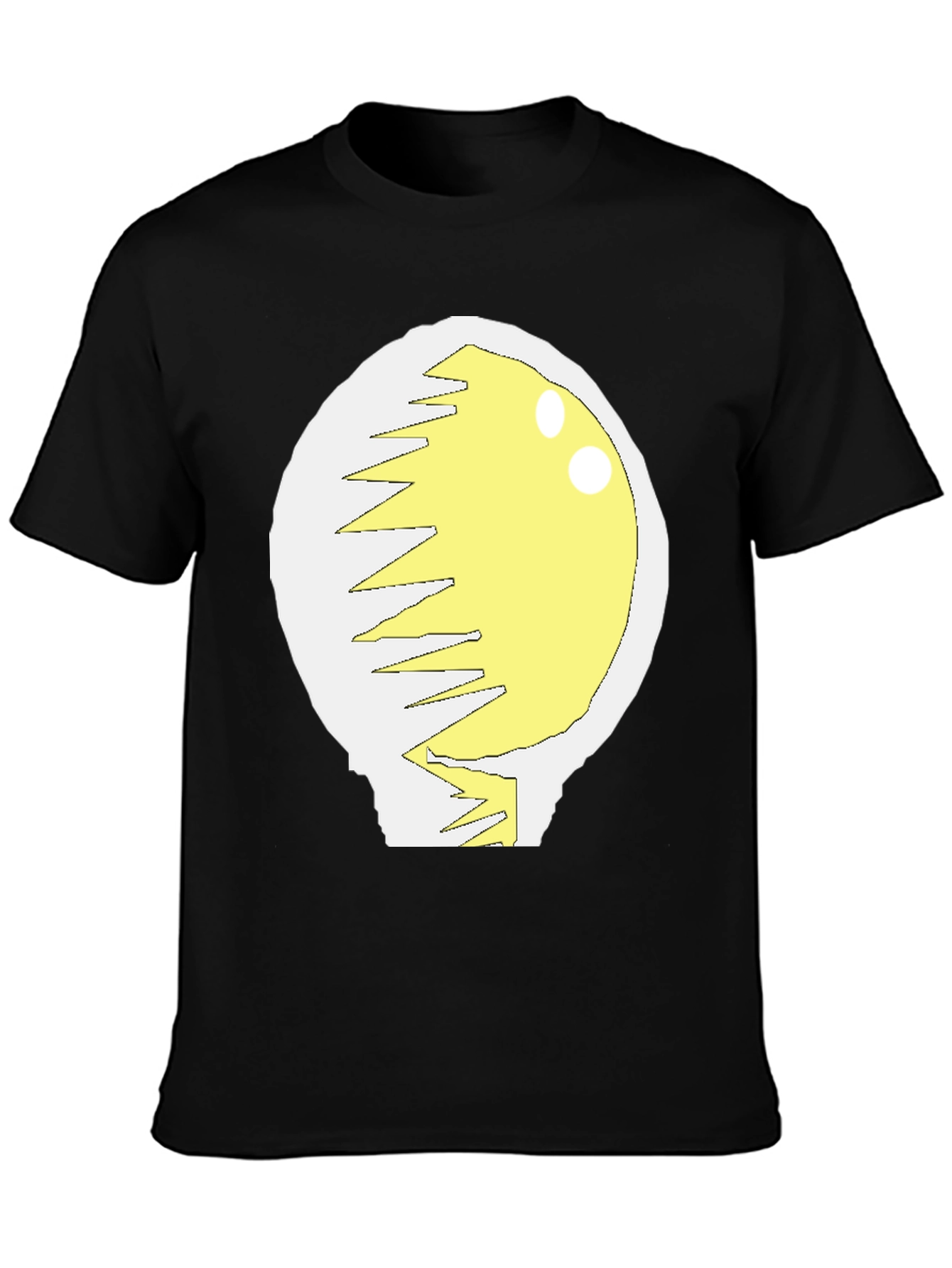 Cracked Egg Graphic T-Shirt - Novelty Design