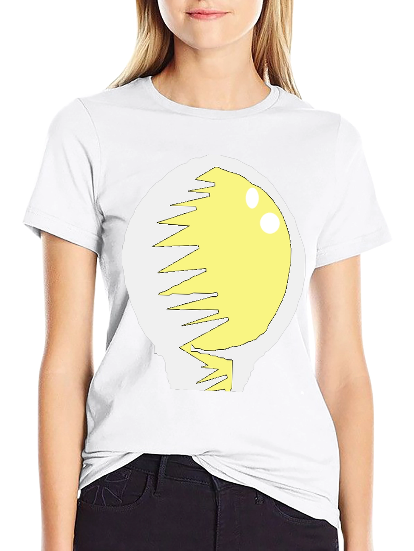 Cracked Egg Graphic T-Shirt - Novelty Design