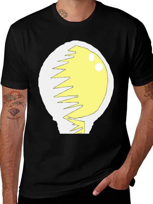 Cracked Egg Graphic T-Shirt - Novelty Design