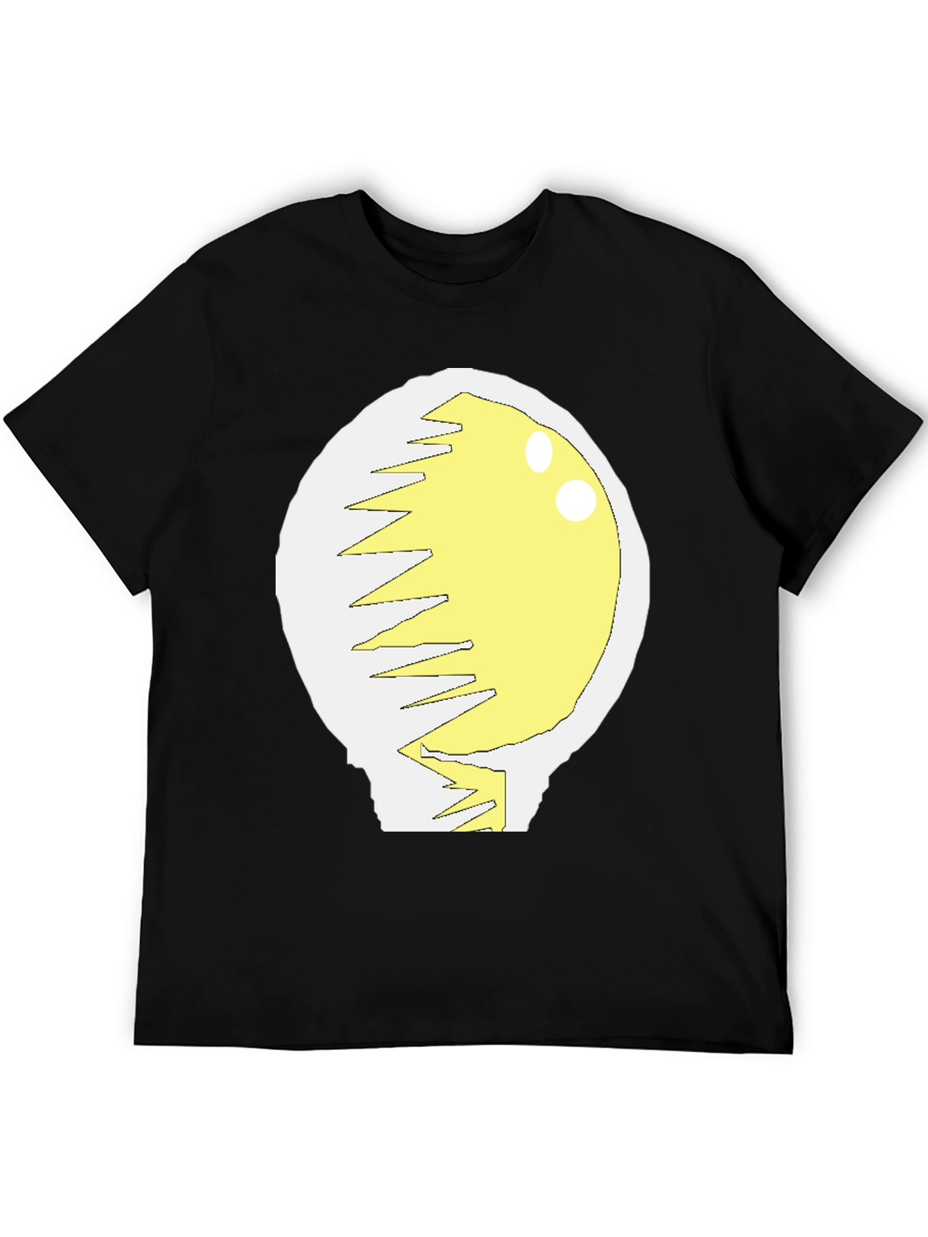 Cracked Egg Graphic T-Shirt - Novelty Design