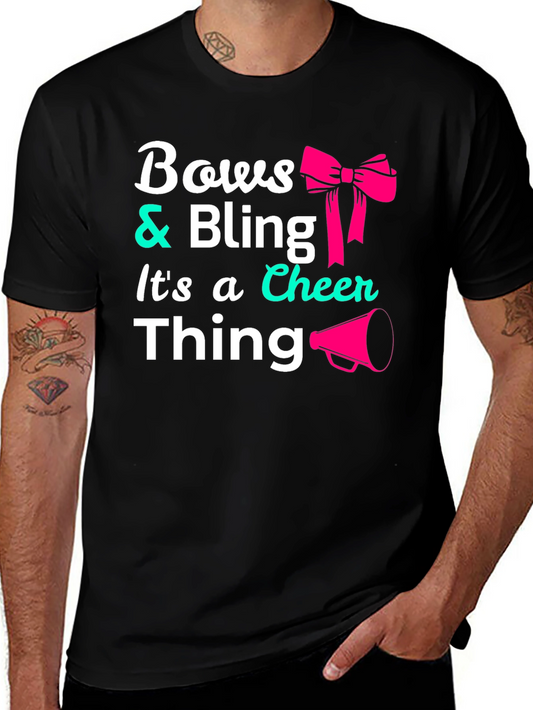 Bows & Bling Cheer T-Shirt