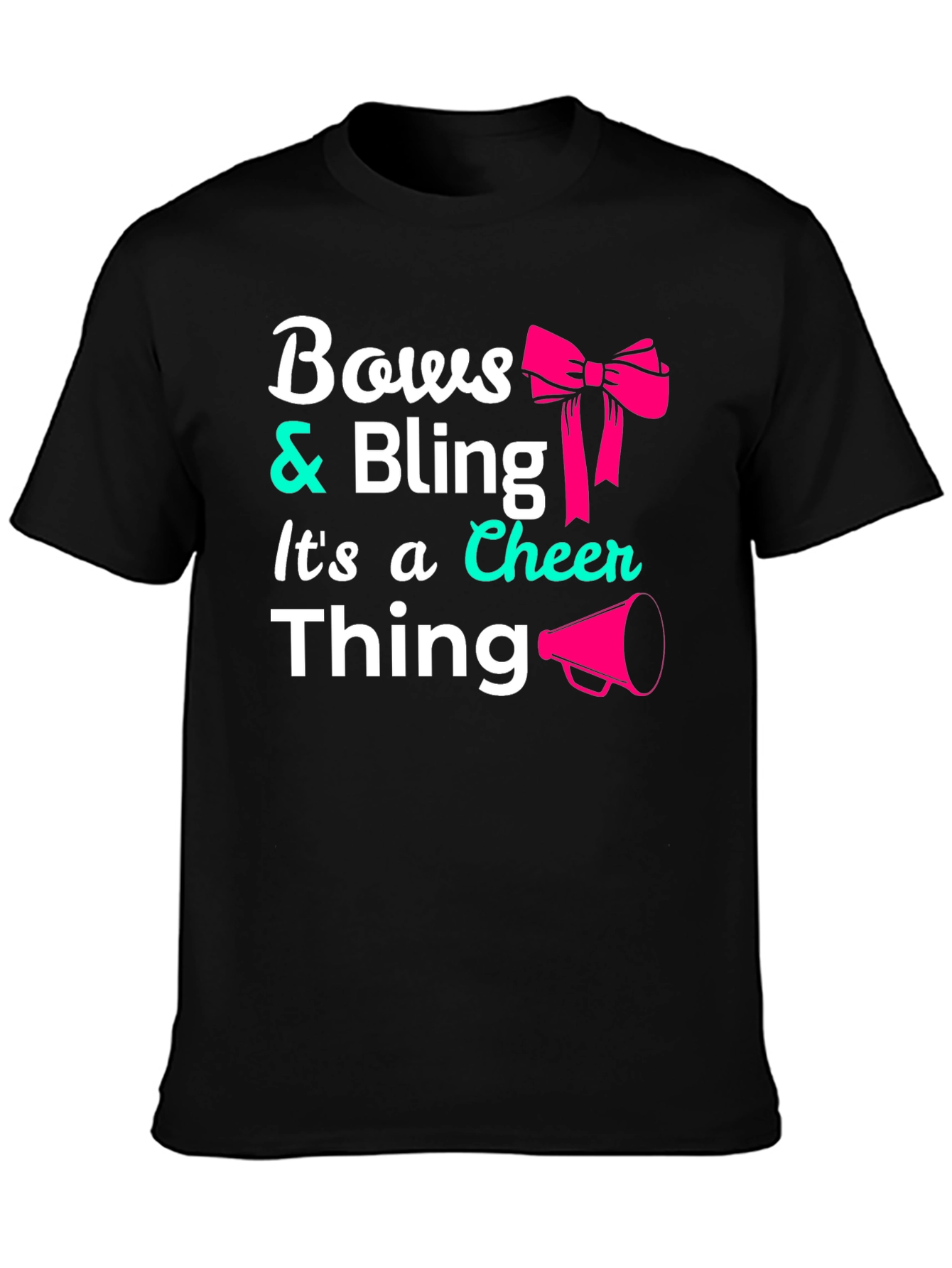 Bows & Bling Cheer T-Shirt