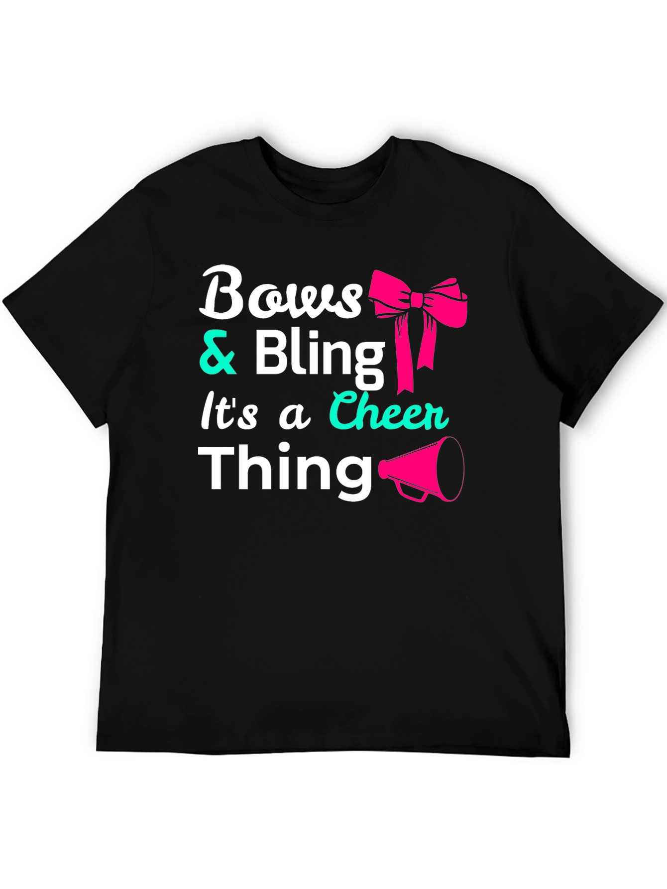Bows & Bling Cheer T-Shirt