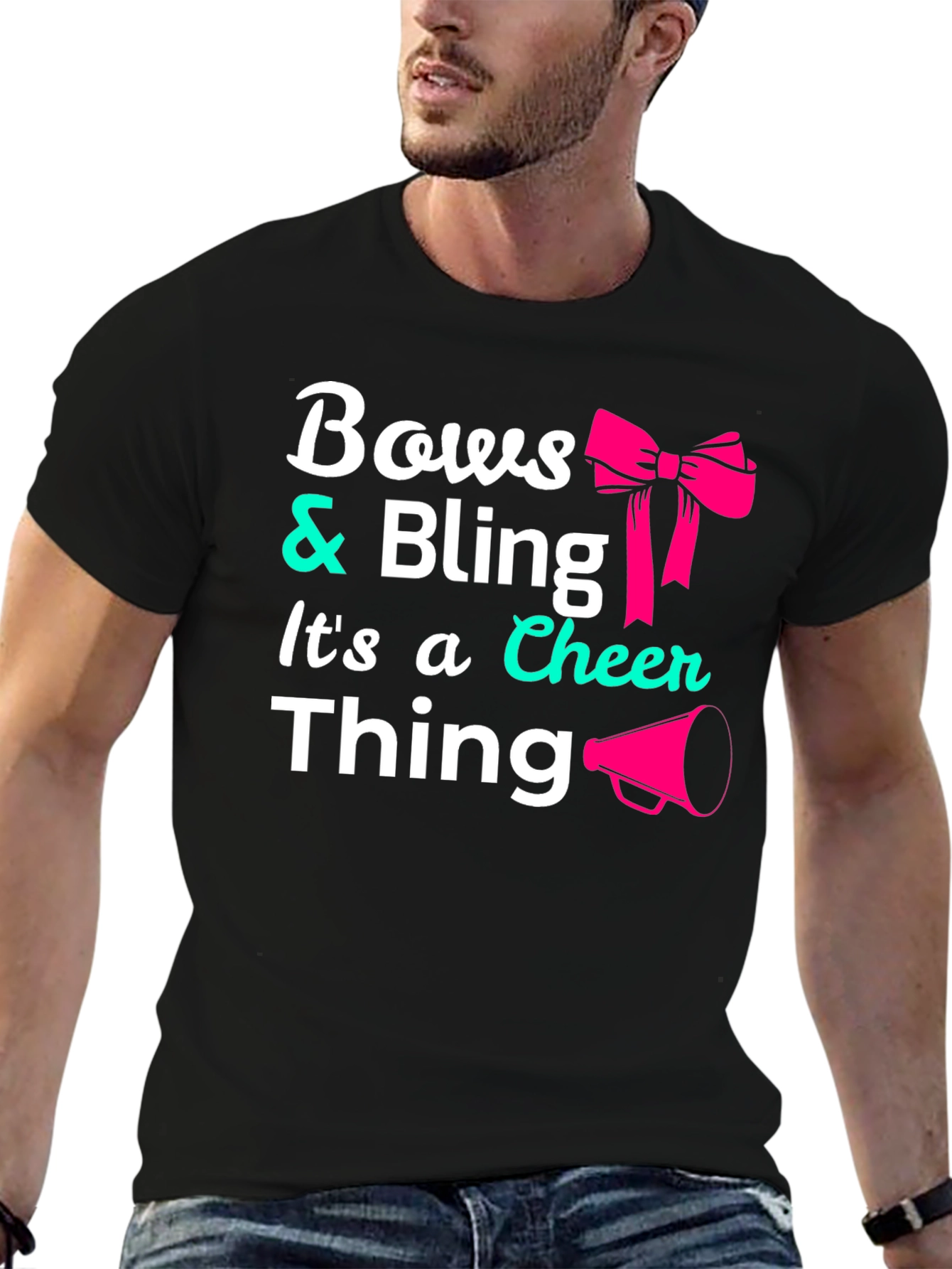 Bows & Bling Cheer T-Shirt