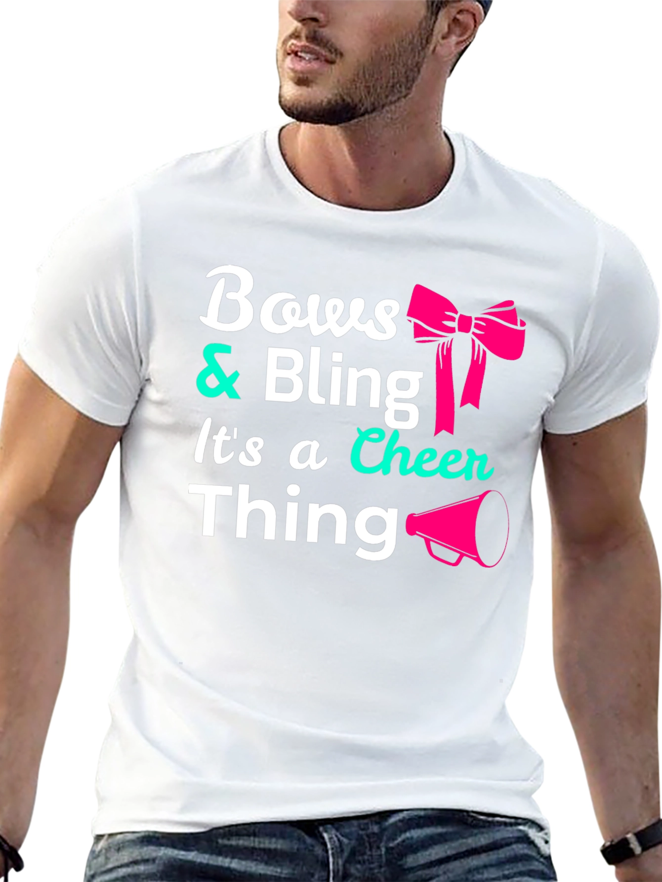 Bows & Bling Cheer T-Shirt