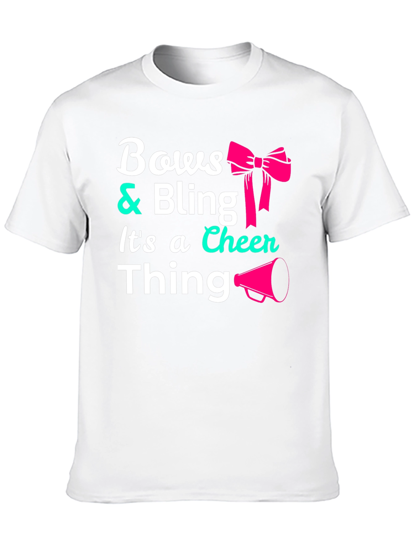 Bows & Bling Cheer T-Shirt
