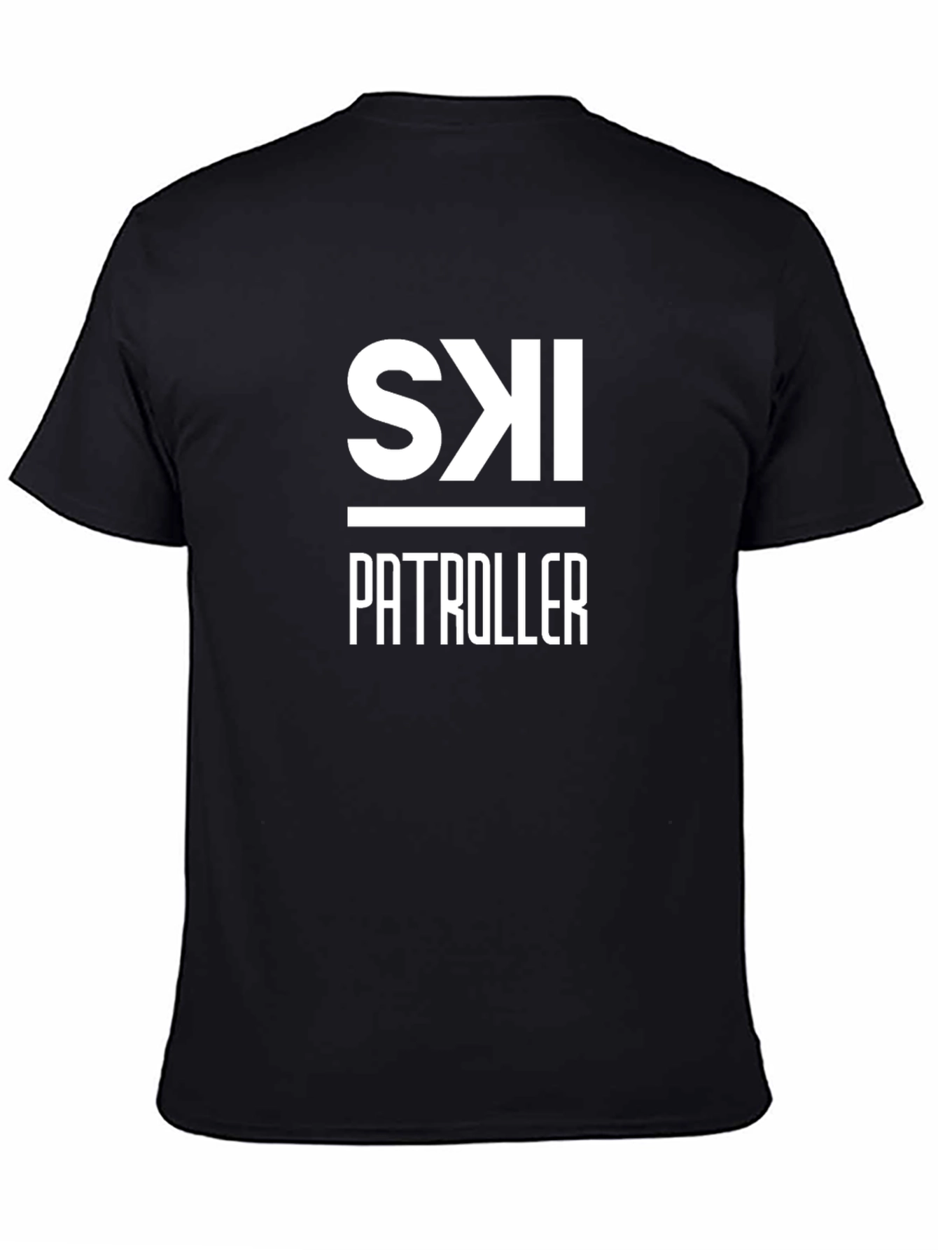 Ski Patroller Black T-Shirt
