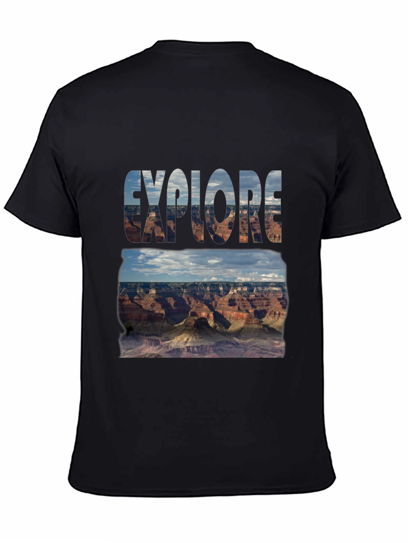 Explore Graphic Tee - Canyon View Design